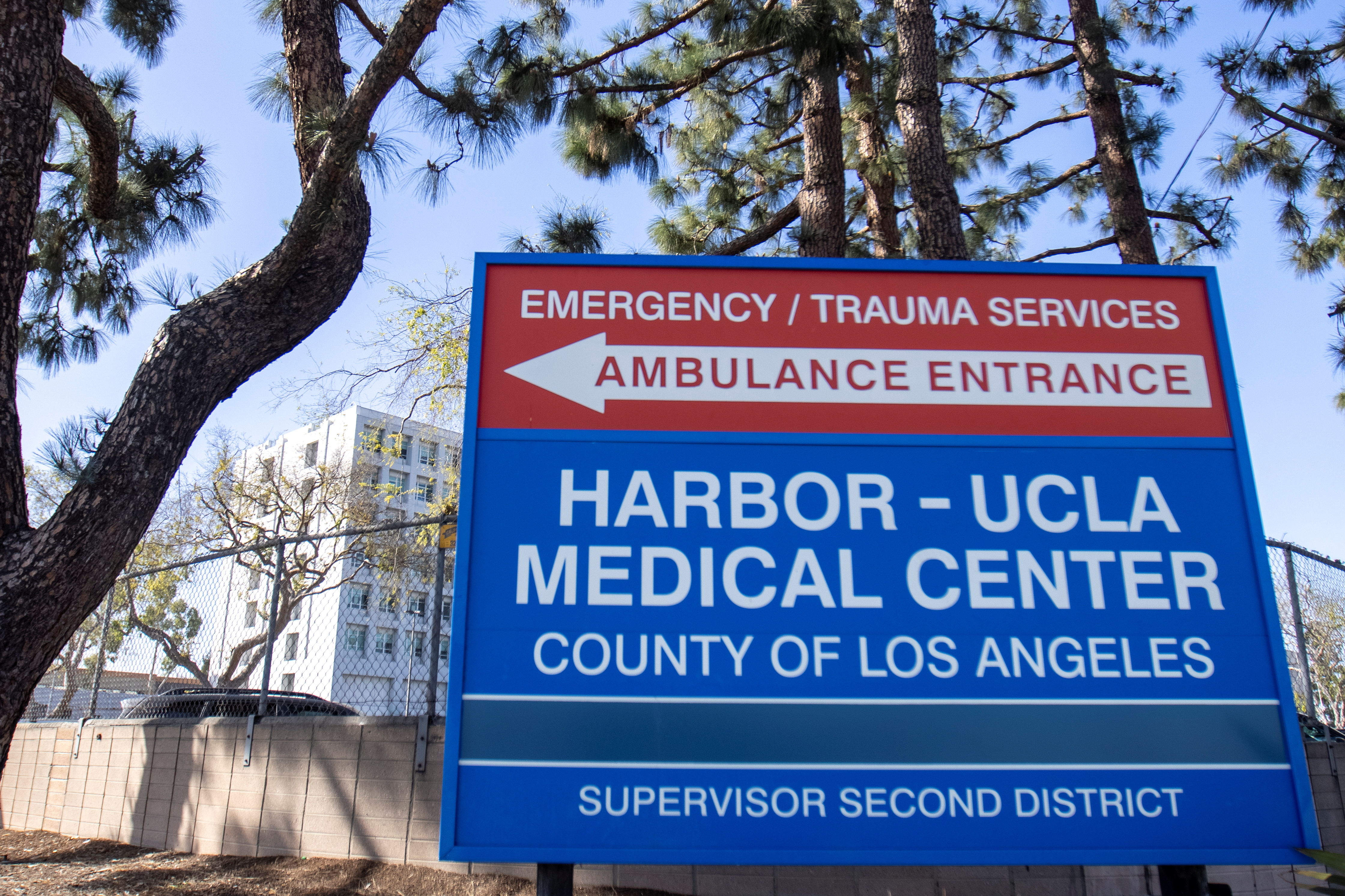 El Harbor-UCLA medical Center en el que se encuentra Tiger Woods (Reuters)