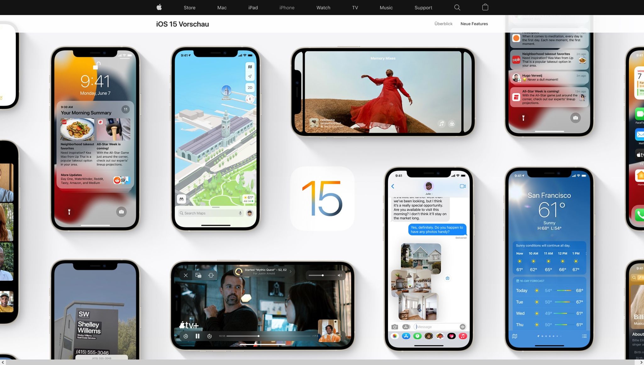 Apple lanza un iOS 15 lleno de nuevas funcionalidades