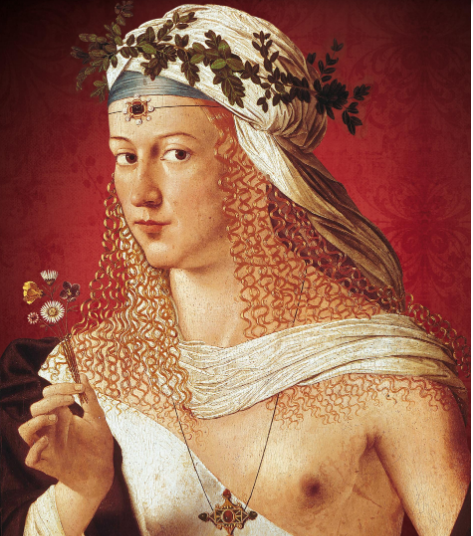 Una misteriosa mujer. Algunos aseguran que este es otro de sus retratos, pintado por Bartolomeo Veneto