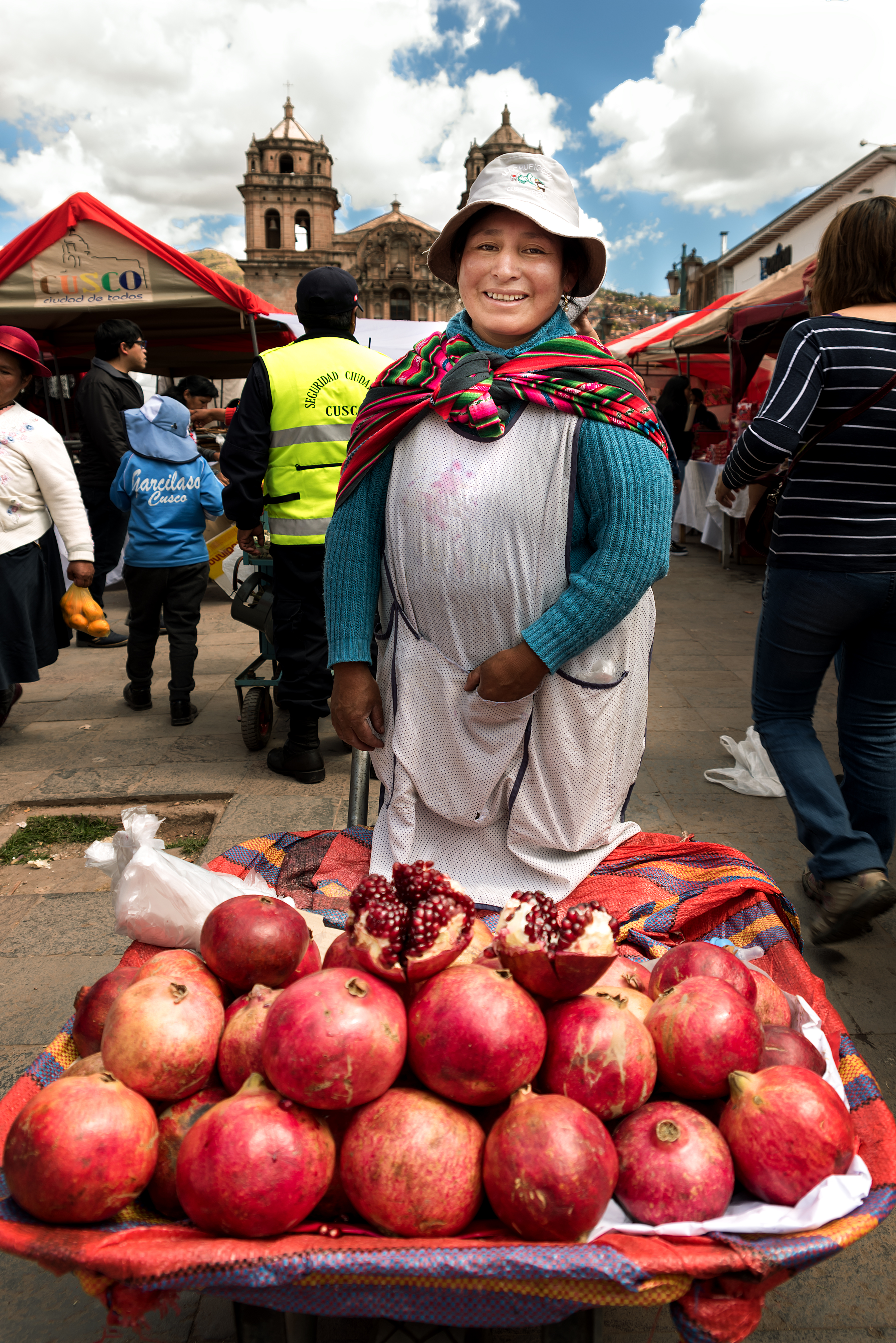 Una de las fotos que Eugenia tomó durante su paso por Cusco, Perú
