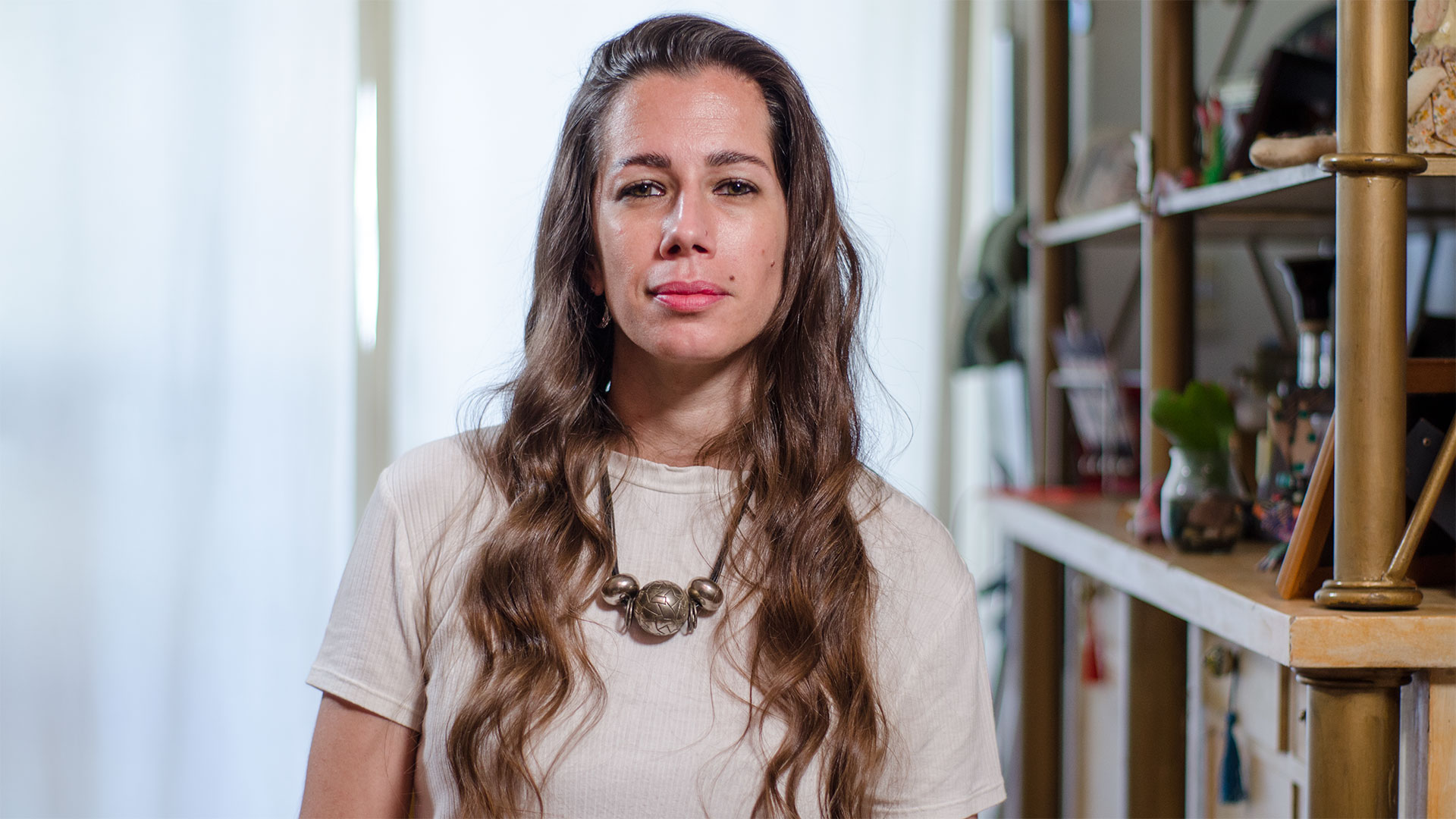 Malena Valenzuela y su largo amor por su cabello