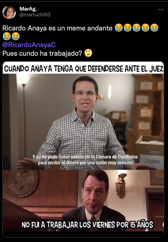 Los mejores memes que dejó el nuevo video de Ricardo Anaya contra AMLO -  Infobae
