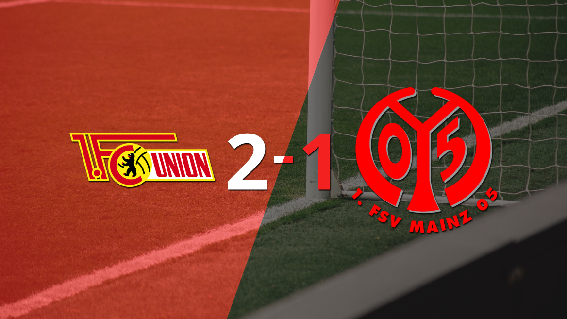 Unión Berlín derrotó 2-1 en casa a Mainz