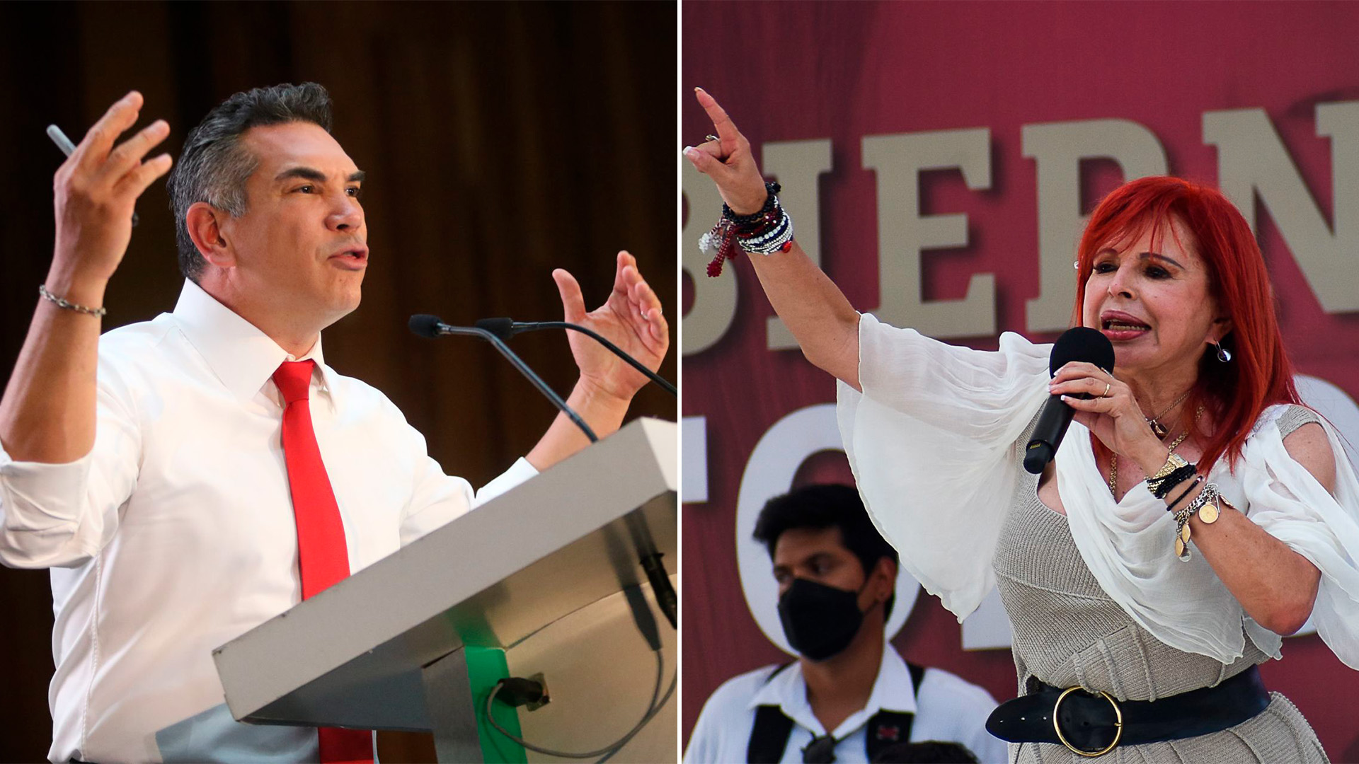 La gobernadora de Campeche volvió a presentar nuevas conversaciones controversiales de Alito Moreno (CUARTOSCURO)