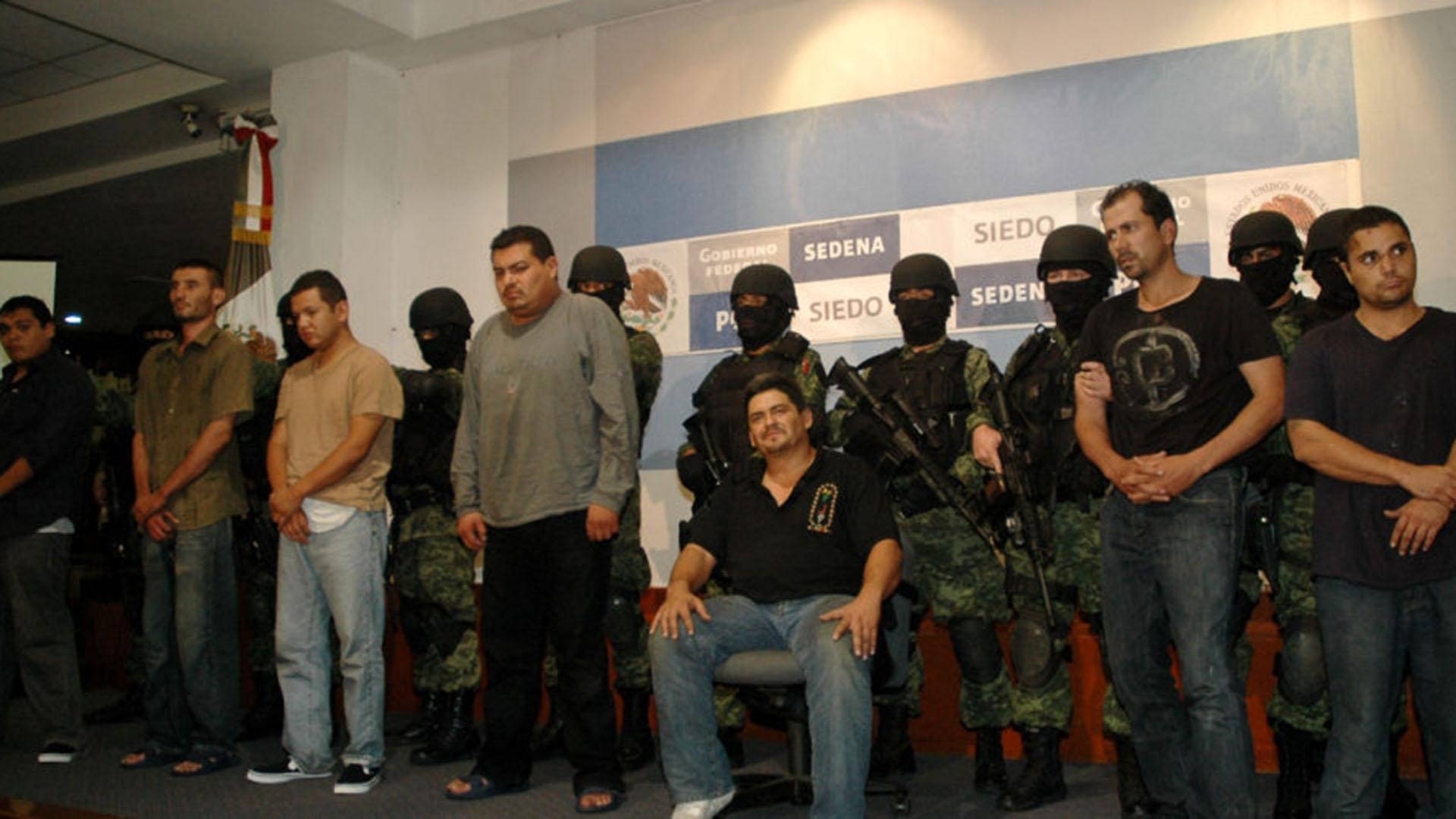 Oscar Orlando Nava Valencia, "El Lobo", fue detenido en octubre de 2009 (Cuartoscuro)