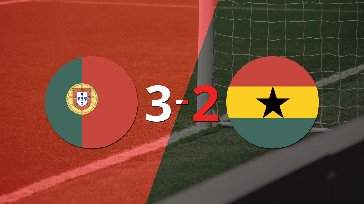 Qatar 2022: Portugal fue superior y venció por 3 a 2 a Ghana