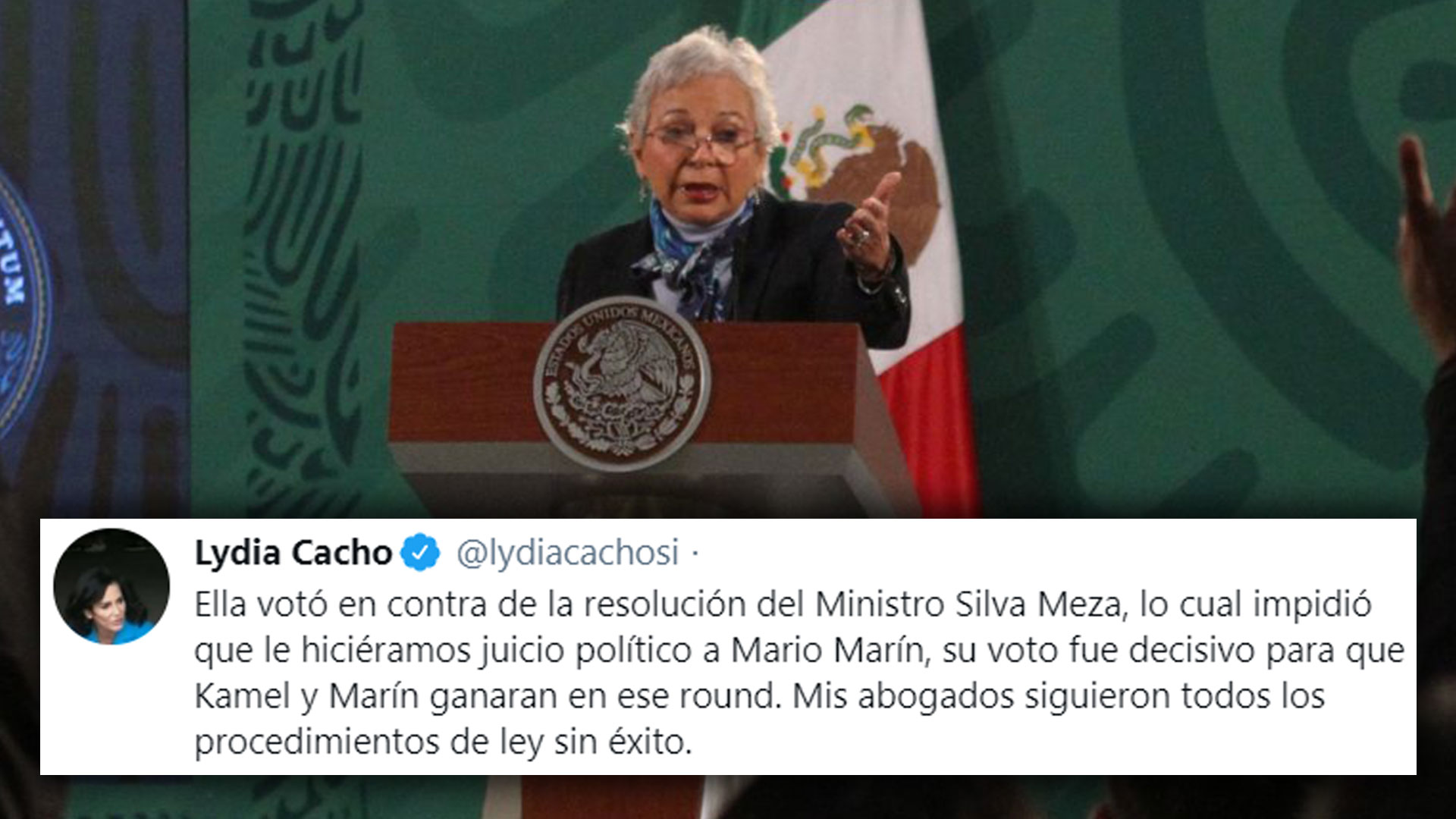 Su Voto Fue Decisivo Lydia Cacho Tunde A Olga Sanchez Cordero Por Impedir Juicio Politico A Mario Marin Infobae [ 1080 x 1920 Pixel ]