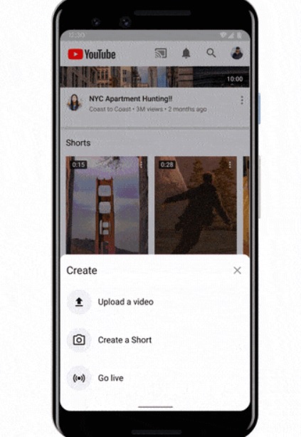 YouTube Shorts está disponible en versión beta, en India