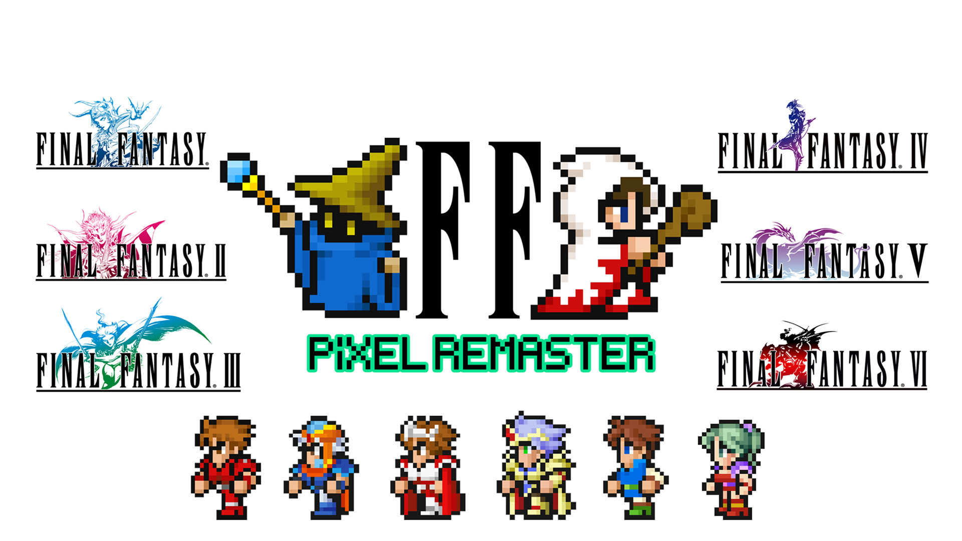 Final Fantasy: Pixel Remaster, nostalgia en su máxima expresión