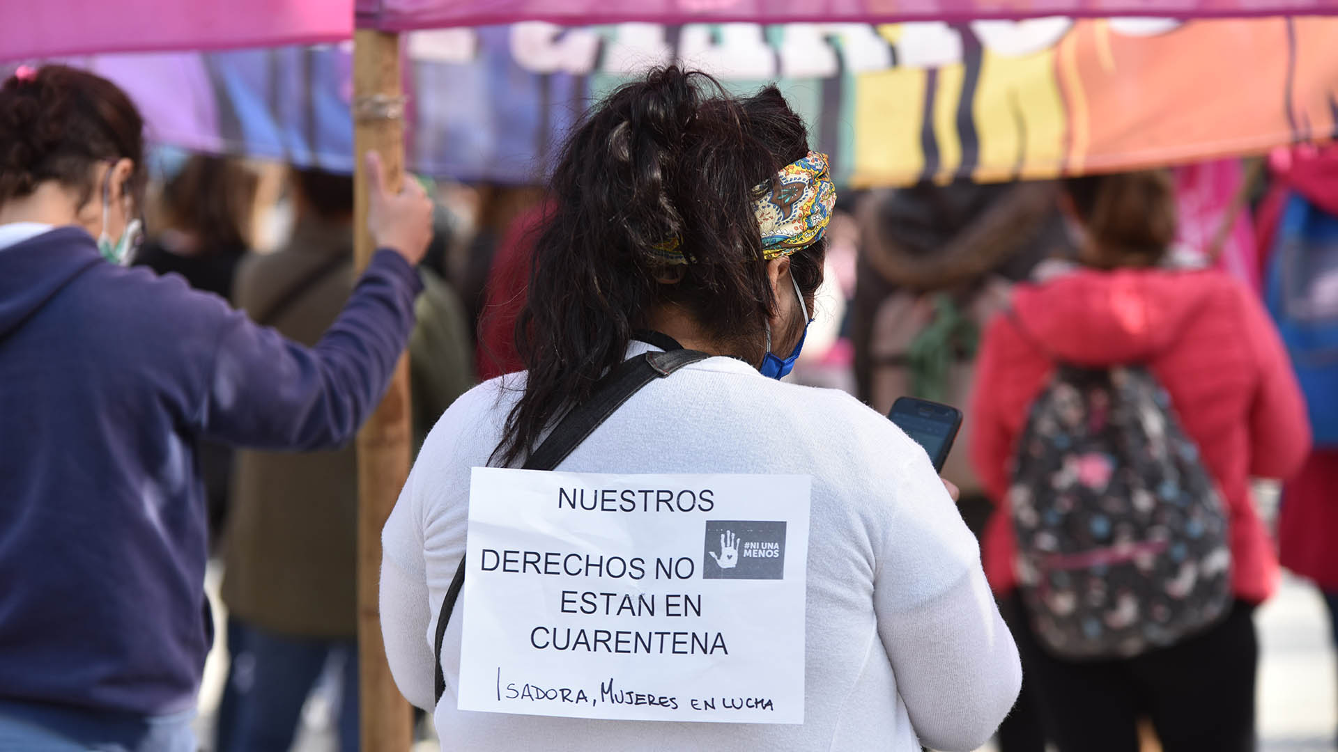 Los derechos de las mujeres no se caen en cuarentena a cinco años de la marcha de Ni Una Menos (Franco Fafasuli)