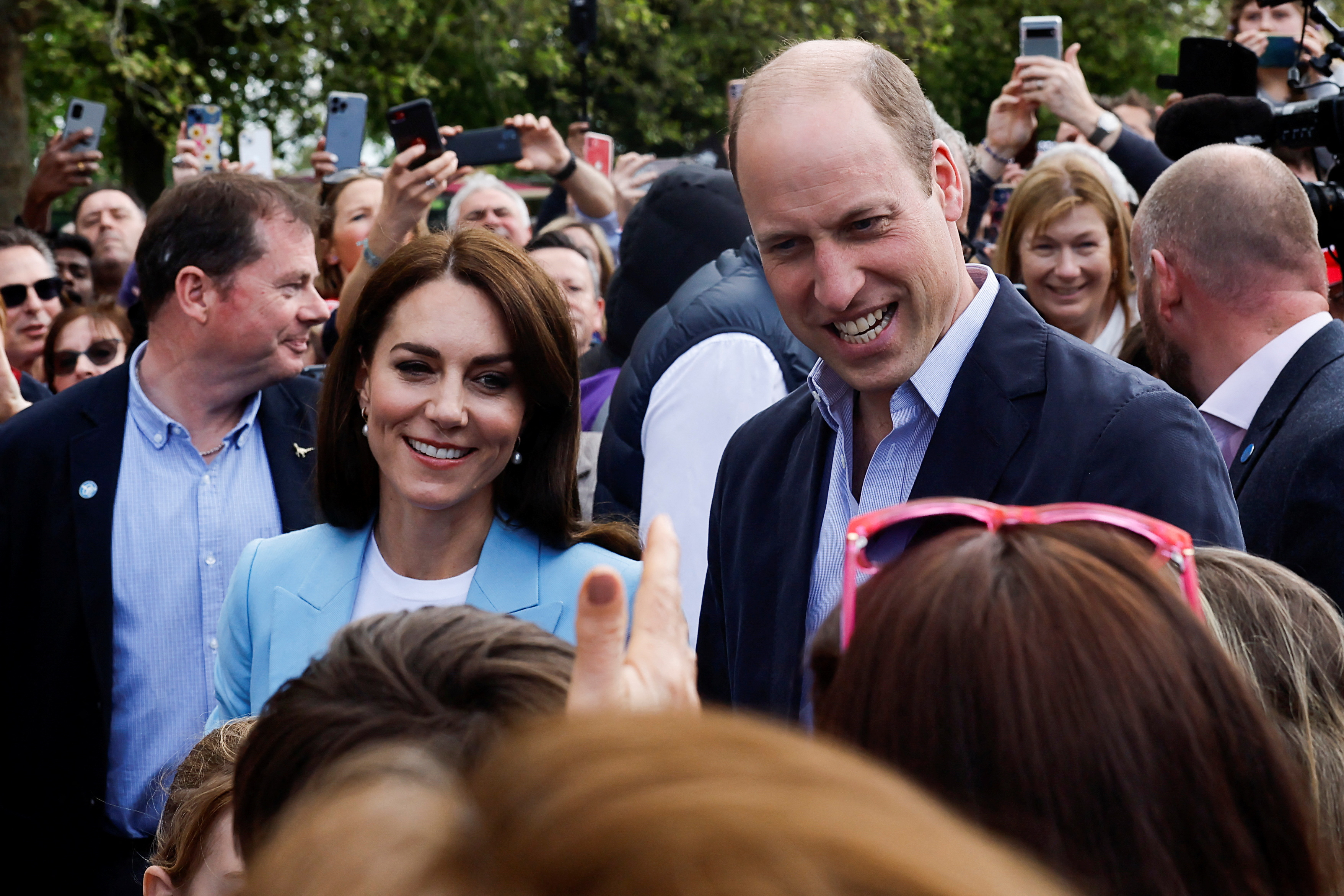 Se espera que William de un discurso durante el concierto. REUTERS/Clodagh Kilcoyne