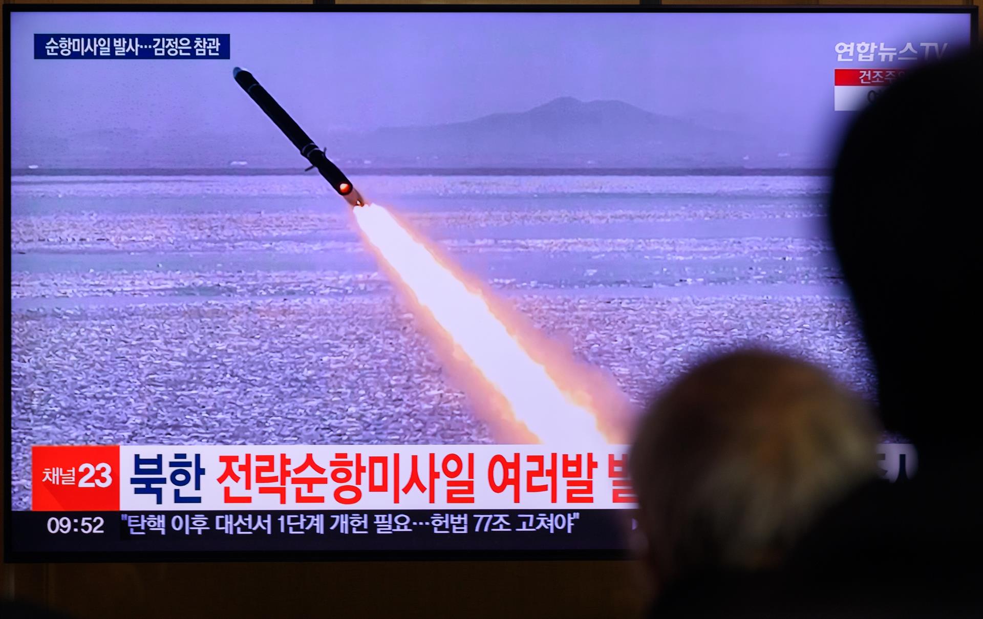 El régimen de Corea del Norte lanzó "varios" misiles balísticos  hacia el Mar de Japón