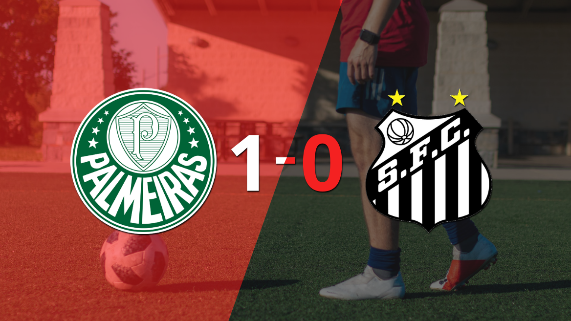 With just enough, Palmeiras beat Santos 1-0 at the Allianz Parque stadium