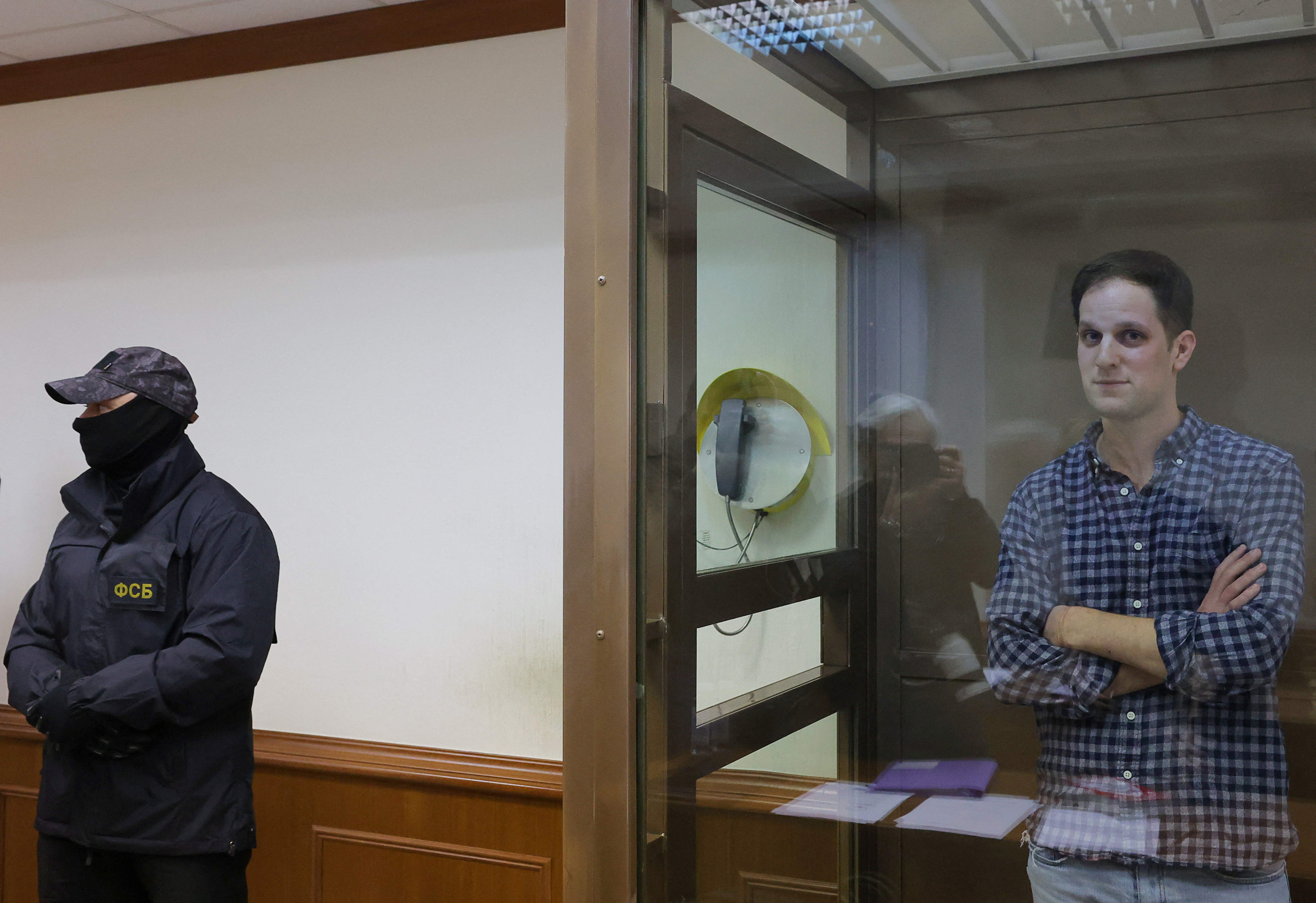 Evan Gershkovich, detenido en Moscú (Reuters)