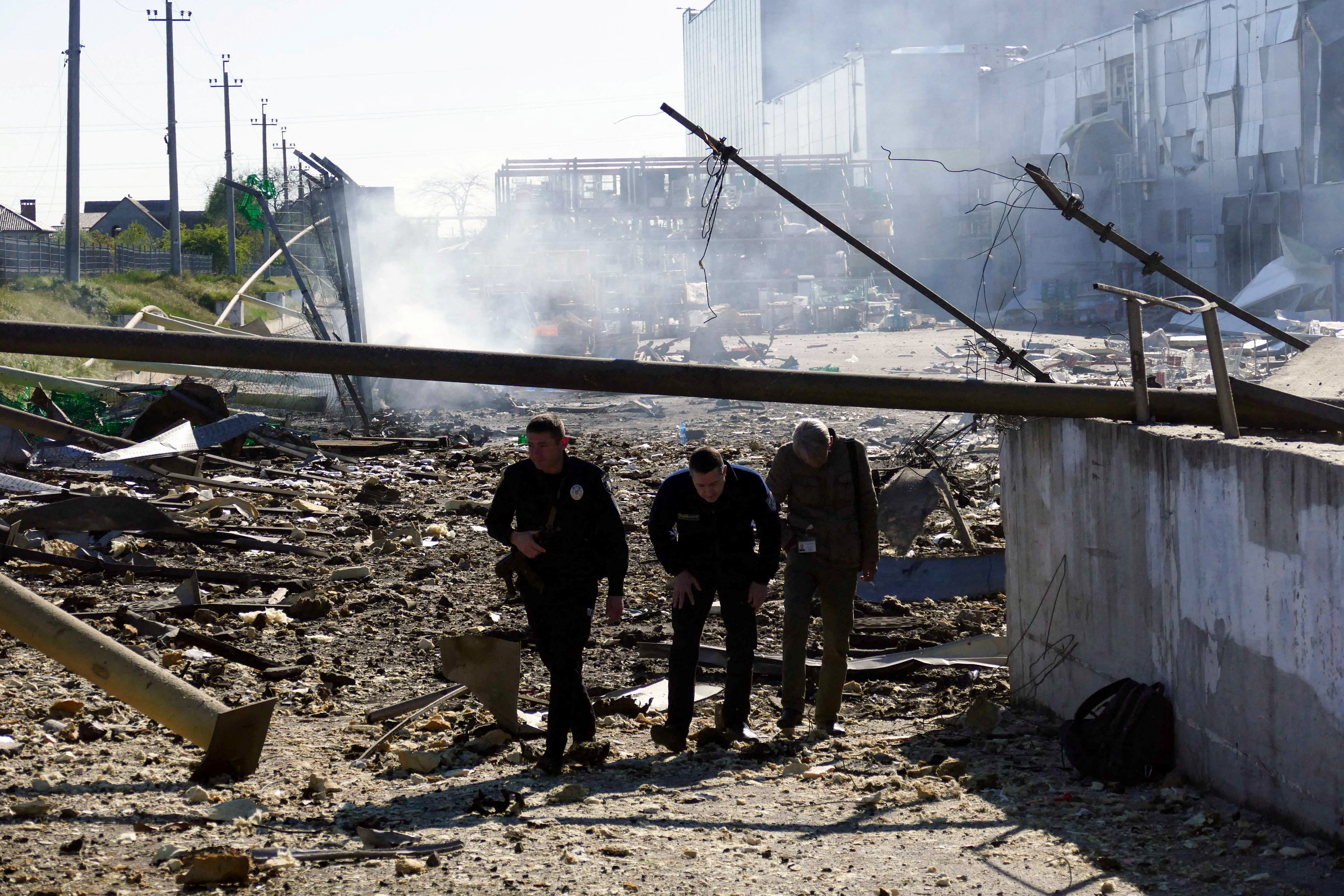 “Creemos que su intención es, como hablamos la semana pasada, asaltar Slovyansk”. REUTERS/Igor Tkachenko