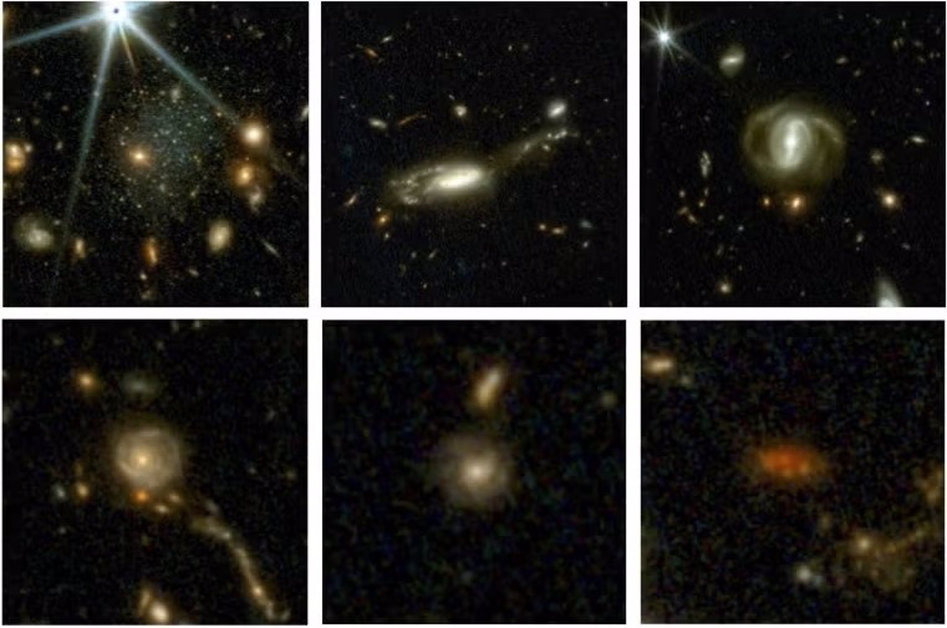 El mayor mapa del universo realizado por el telescopio James Webb descubrió  800.000 galaxias - Infobae