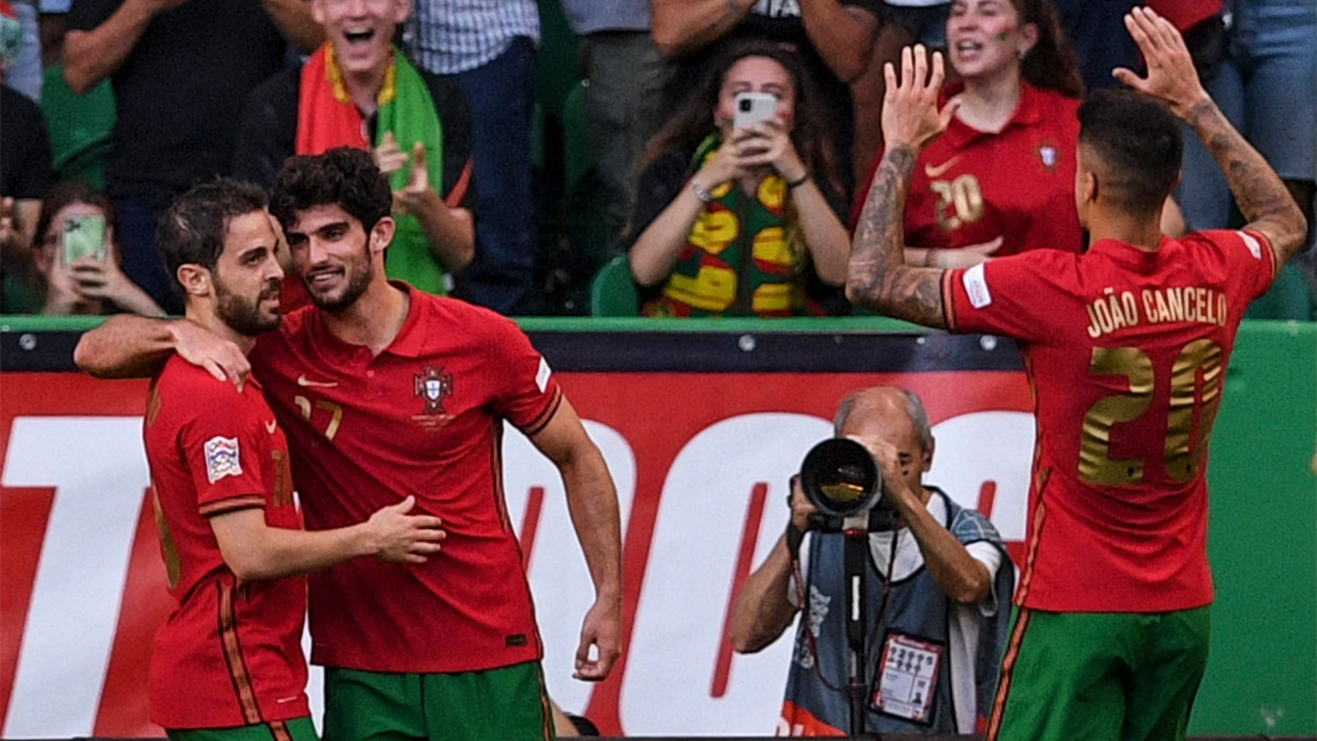 Portugal venceu a República Checa por 2-0 no primeiro jogo da fase de grupos da Liga das Nações.  (Internet)