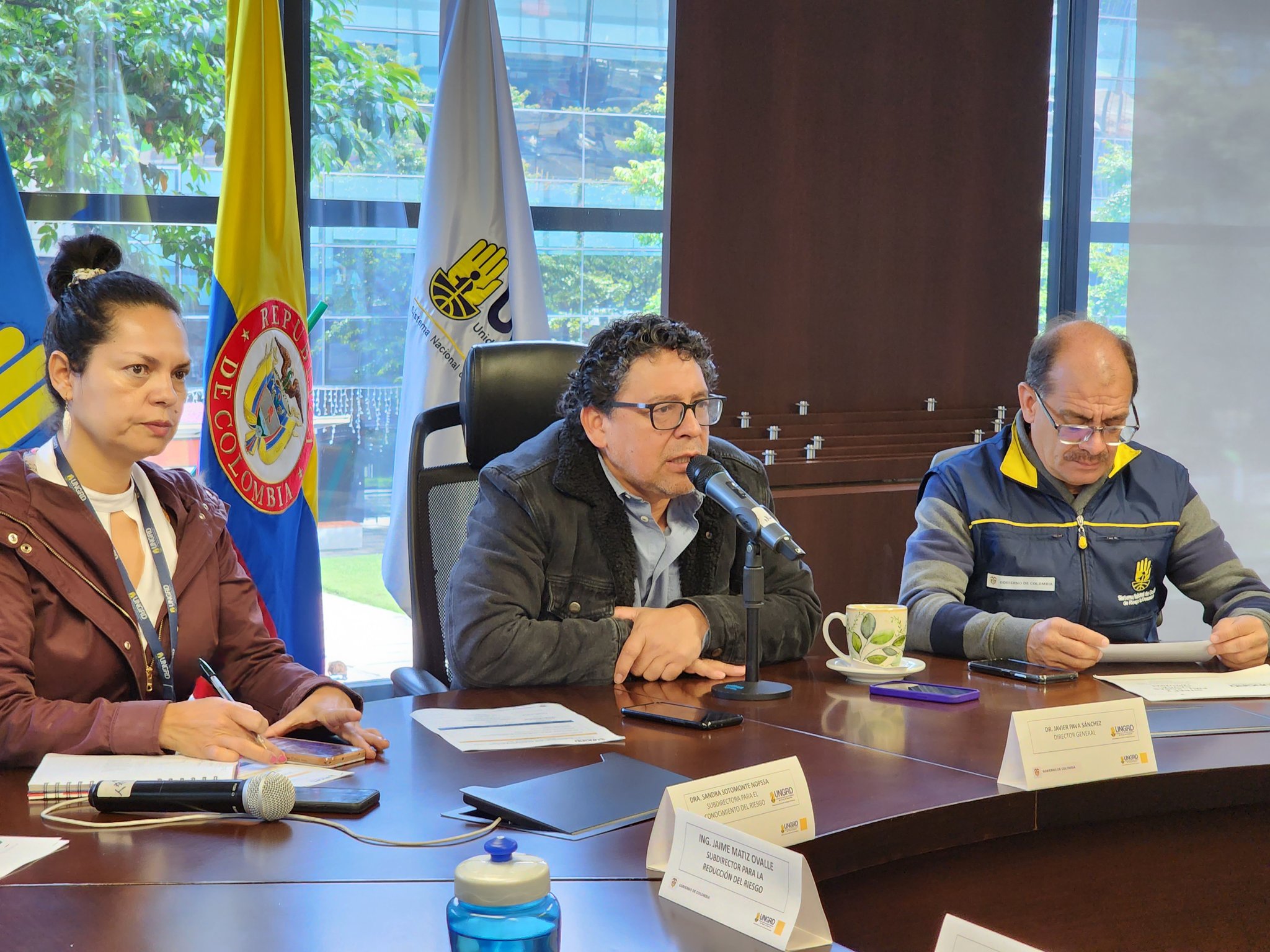 Instalan PMU permanente para atender la emergencia por deslizamiento en Rosas, Cauca