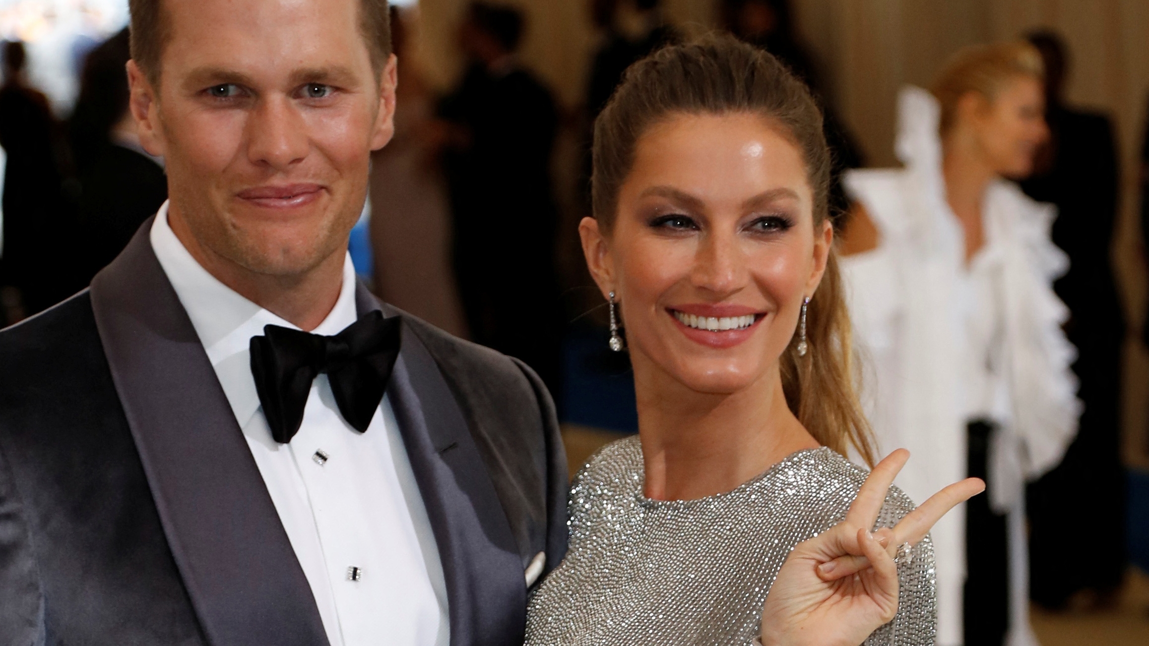 Gisele Bündchen and Tom Brady announced their divorce on social media on October 28 (Reuters)