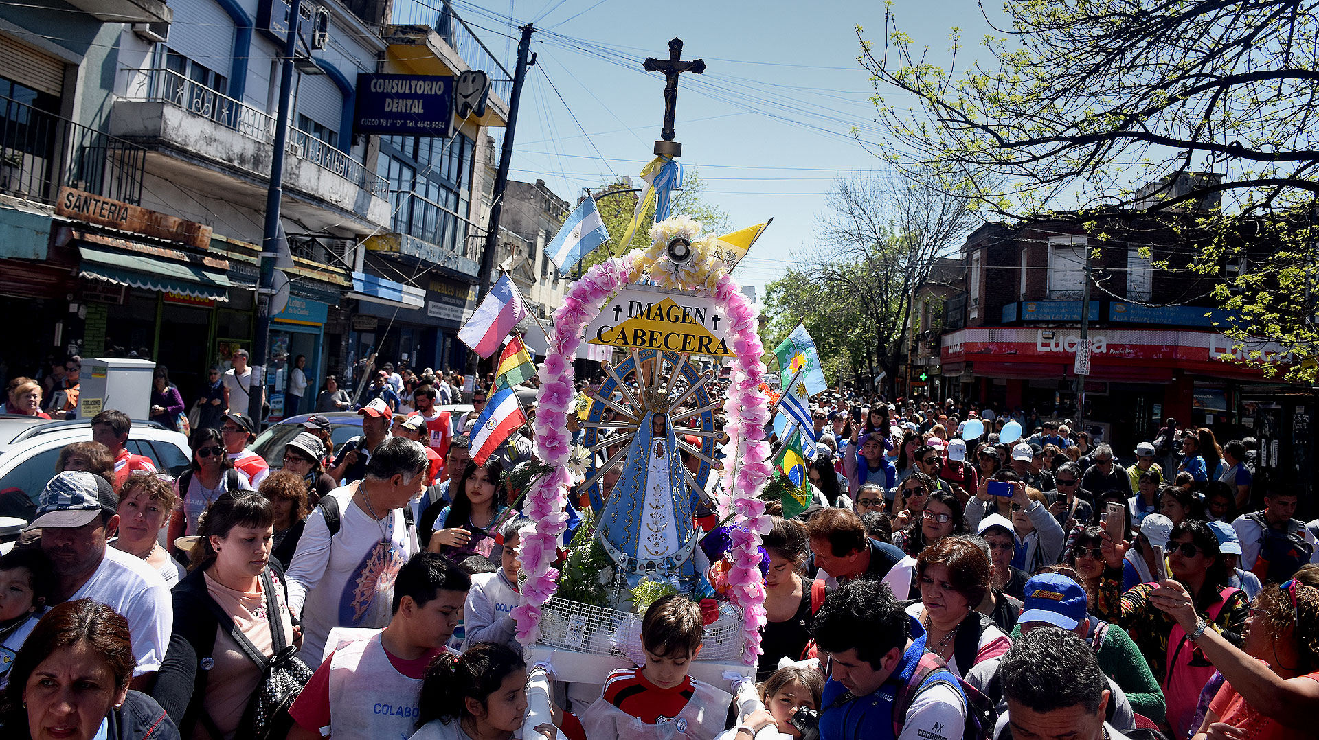 Comenzaron los preparativos para la masiva peregrinación a la Virgen de Luján