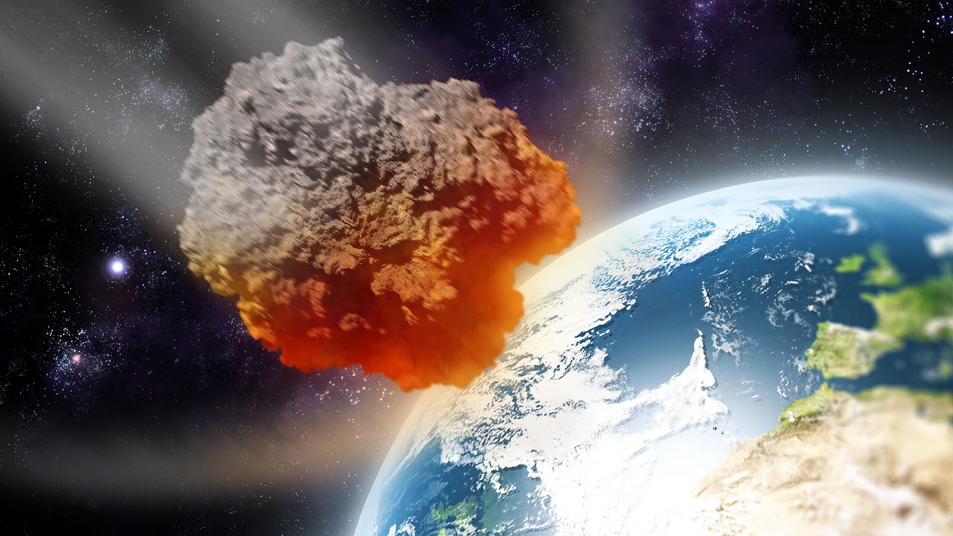 Asteroid 2022 AP7 kreuzt die Erdumlaufbahn, sagen Experten, aber nur, wenn sich unser Planet auf der gegenüberliegenden Seite der Sonne befindet (getty)