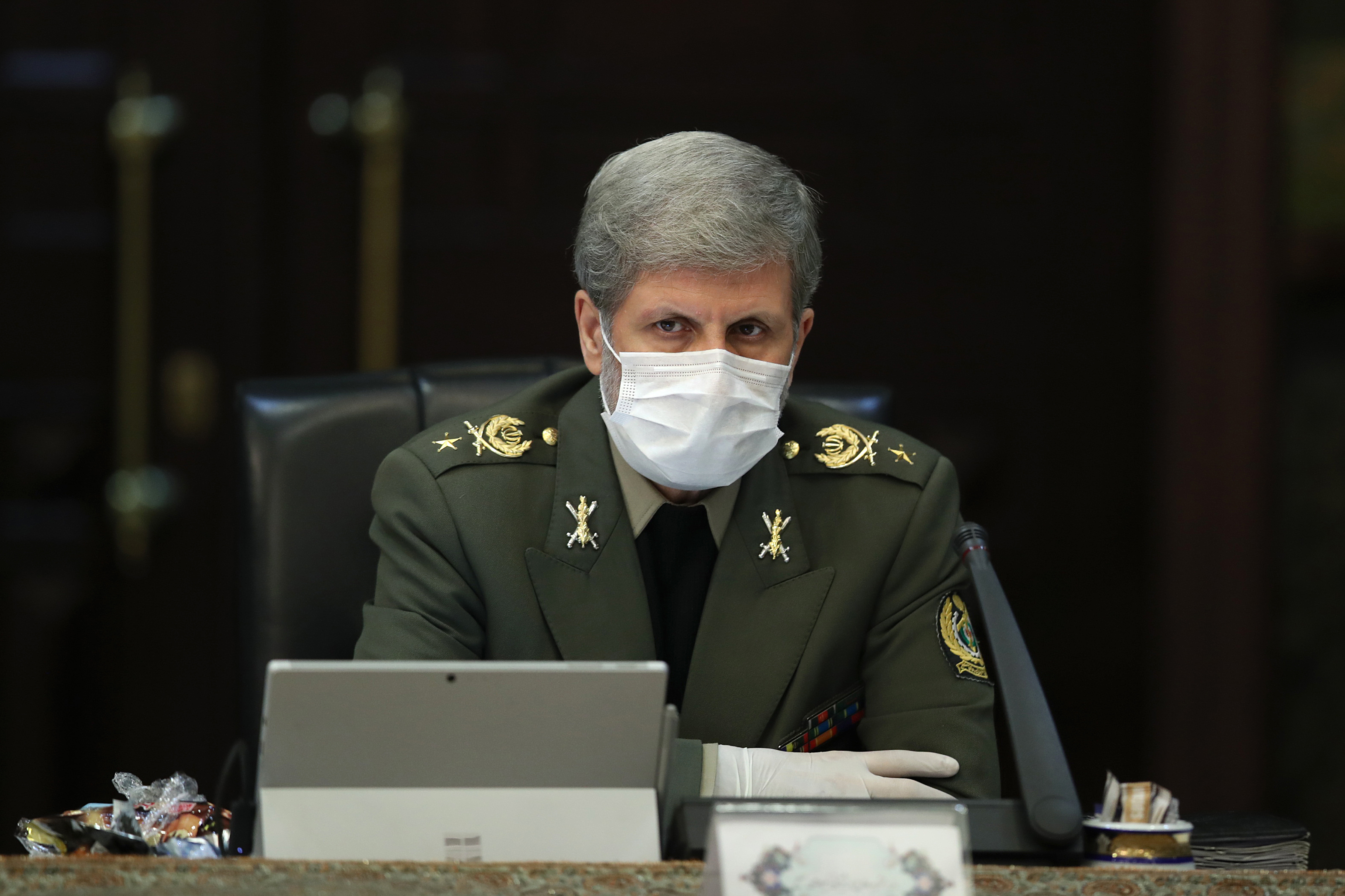 Amir Hatami, ministro de Defensa de Irán (Iranian Presidency / AFP)