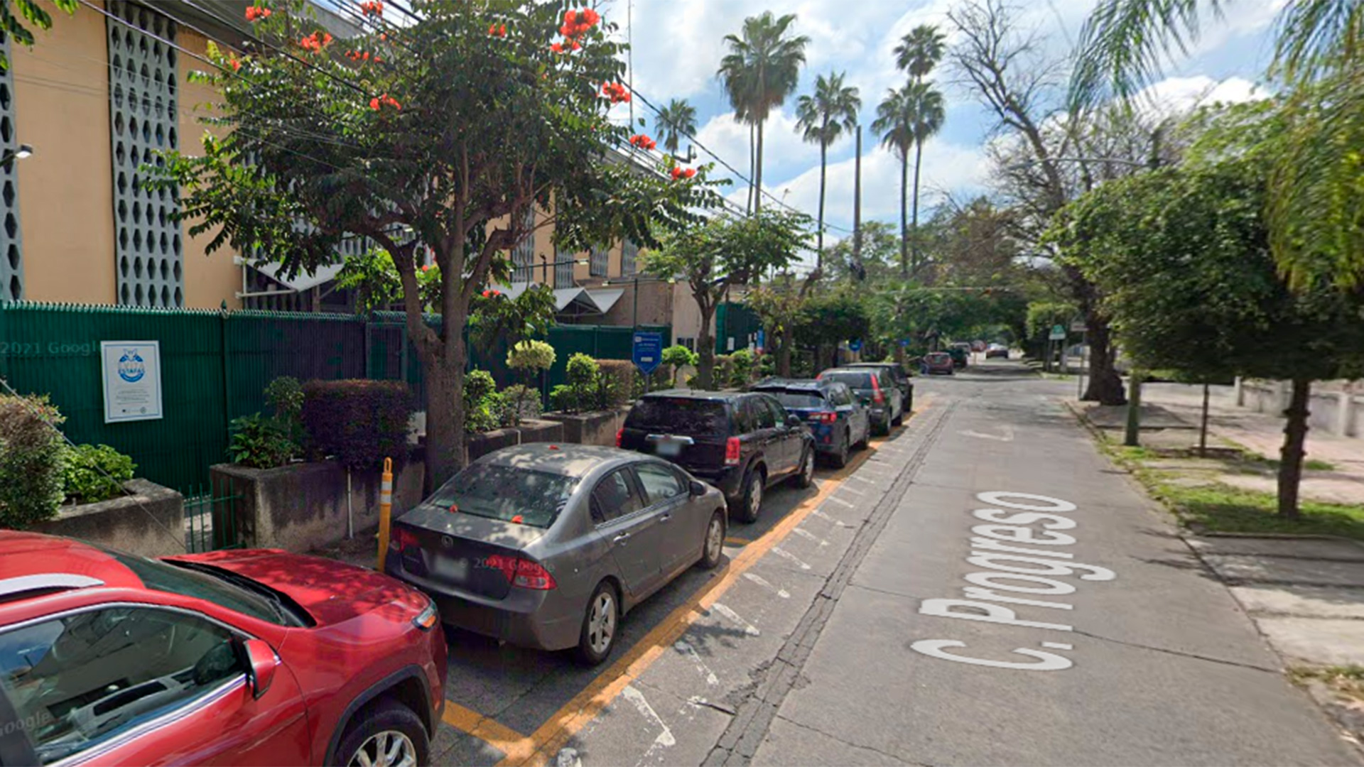 Para Time Out, la ecléctica Colonia Americana, ubicada en Guadalajara, México, se lleva la distinción al barrio más "cool" del mundo (Google Street View)