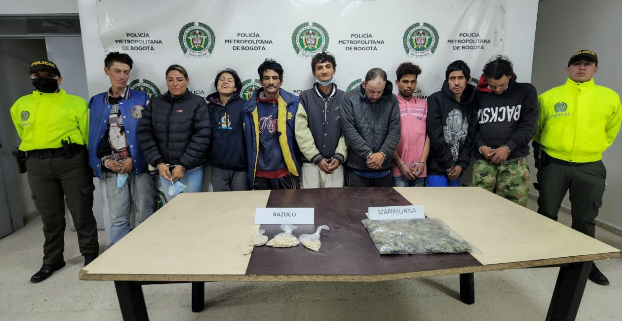 On Tuesday, August 2, the Colombian National Police announced a major blow to drug trafficking in the country.  PHOTO: Courtesy (National Police)