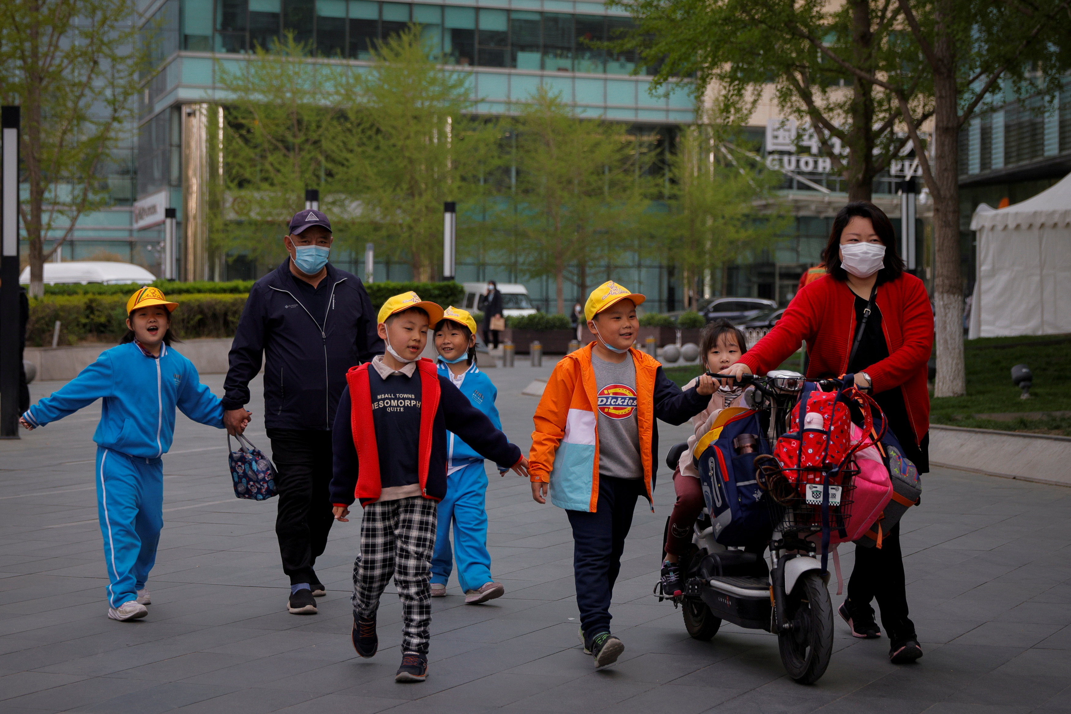 Salida escolar en Beijing (Reuters)