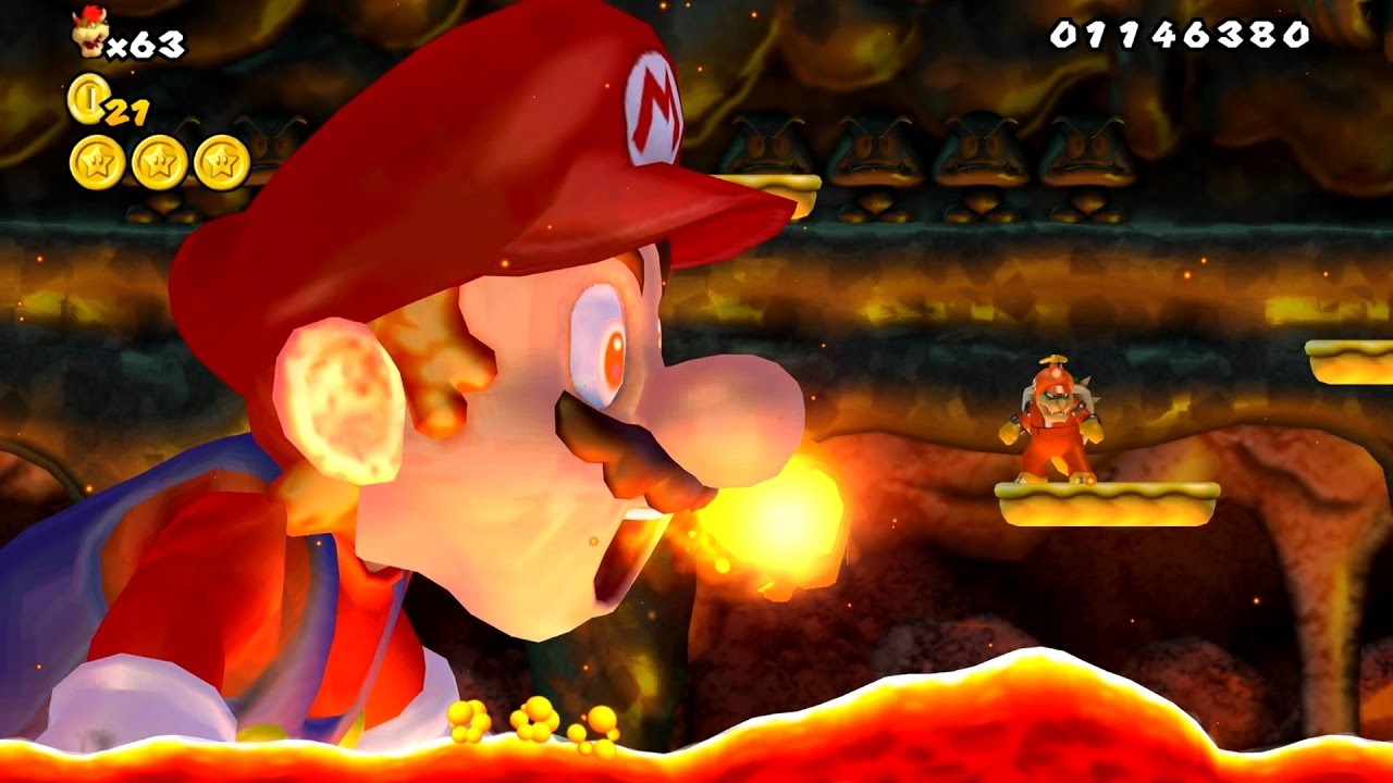 Final Boss Evil Mario en New Super Bowser Wii