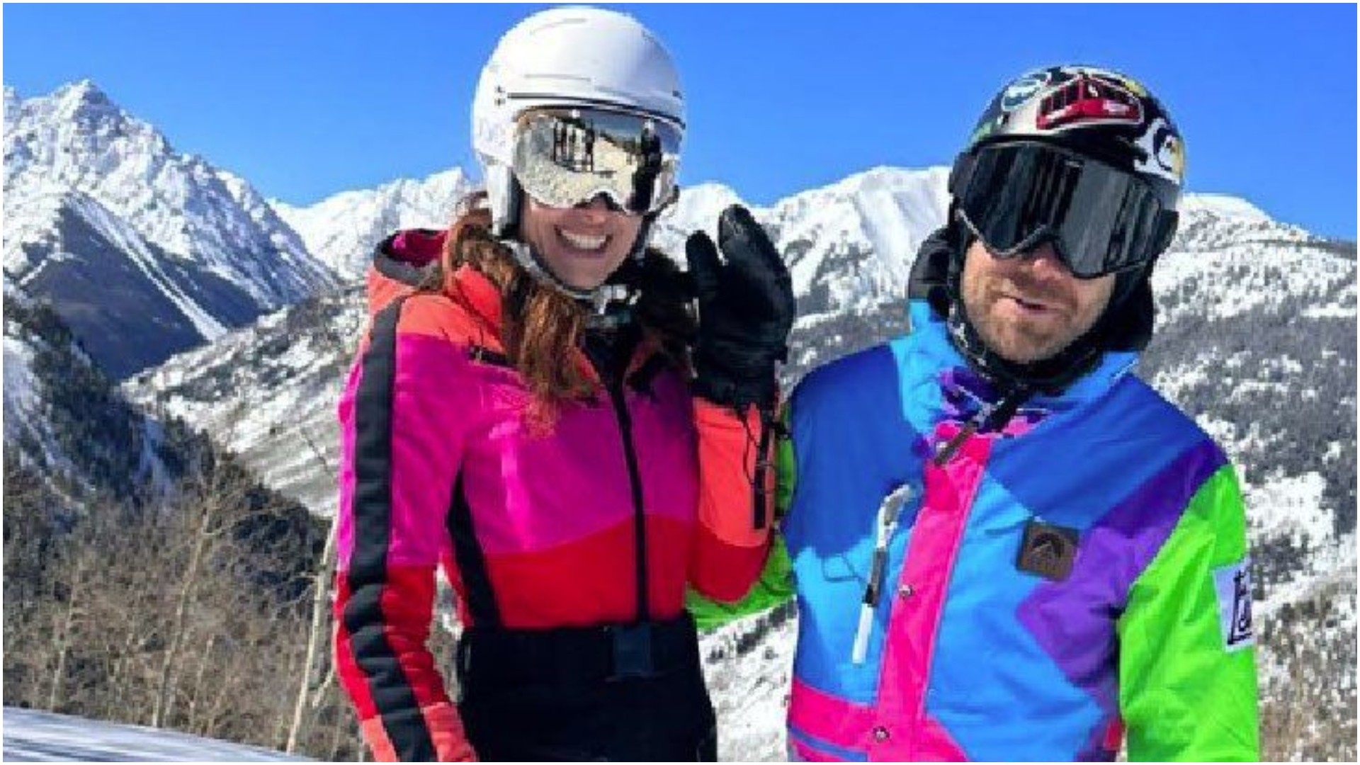 Débora Bello y Nico Riera se mostraron juntos en Aspen: “Le pusimos onda a la montaña”