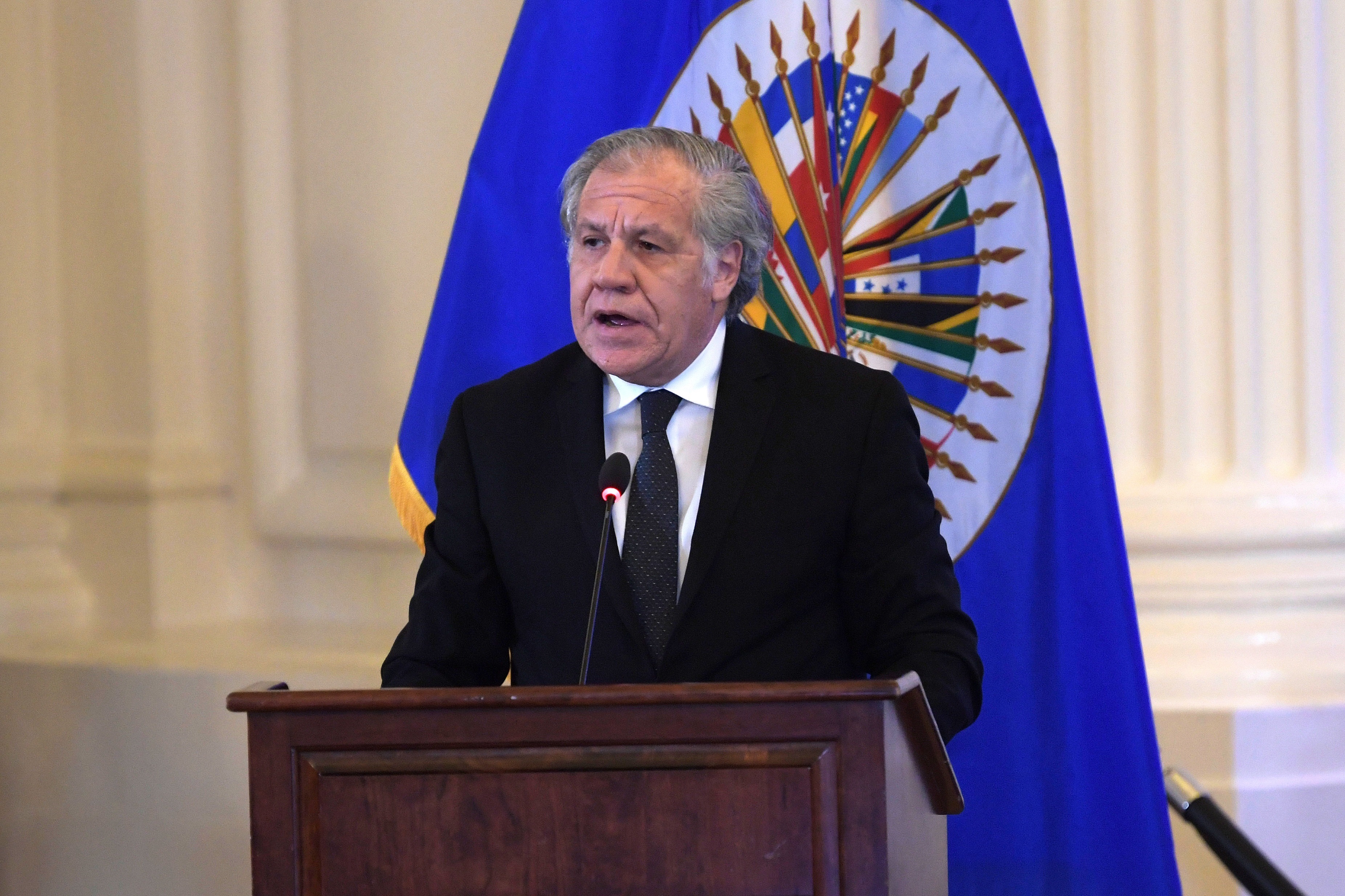 El secretario general de la Organización de Estados Americanos (OEA), el uruguayo Luis Almagro (Foto: EFE)