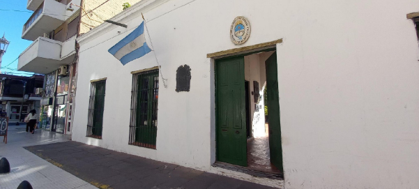 Frente de la casa, convertida en museo (Gentileza Turismo de San Nicolás)