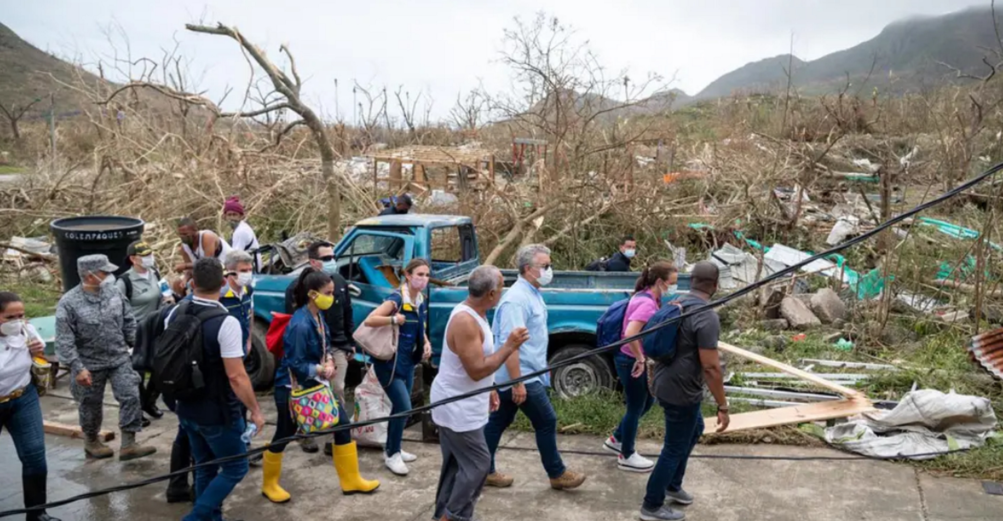 Iván Duque calcula que en un poco más de tres meses San Andrés y Providencia estaría en mejores condiciones luego de ser las zonas más afectadas por los huracanes Eta e Iota