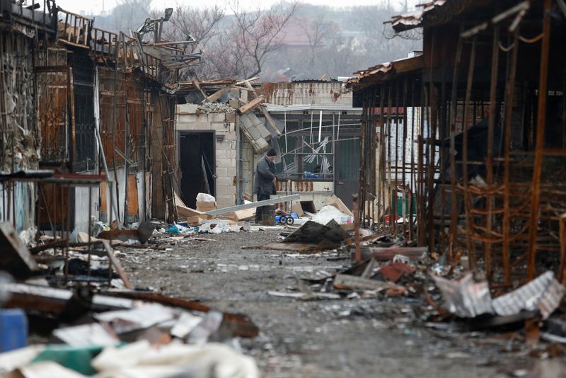 La destrucción en Mariupol (REUTERS/Alexander Ermochenko)