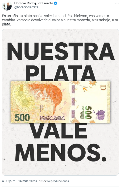El mensaje del jefe de Gobierno porteño 