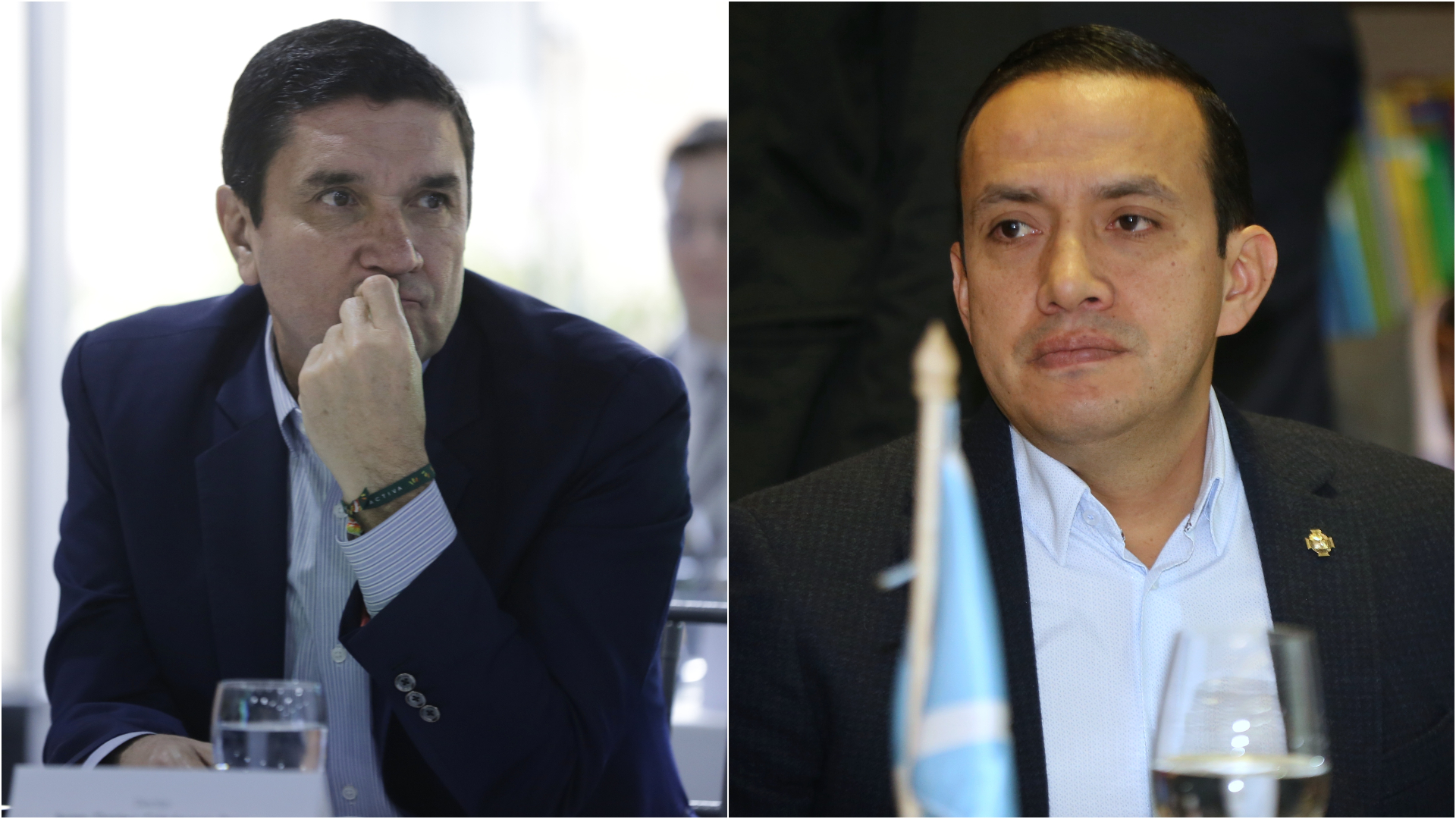 Juan Carlos Cárdenas, alcalde de Bucaramanga tuvo un 'rifirrafe' con el gobernador de Santander, Mauricio Aguilar. Fotos: Colprensa.