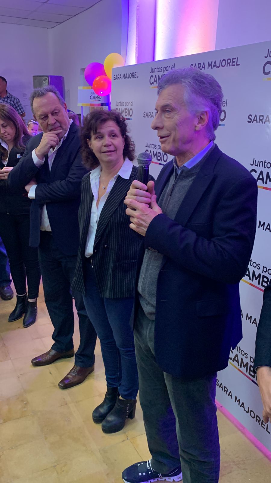 Mauricio Macri, en Córdoba