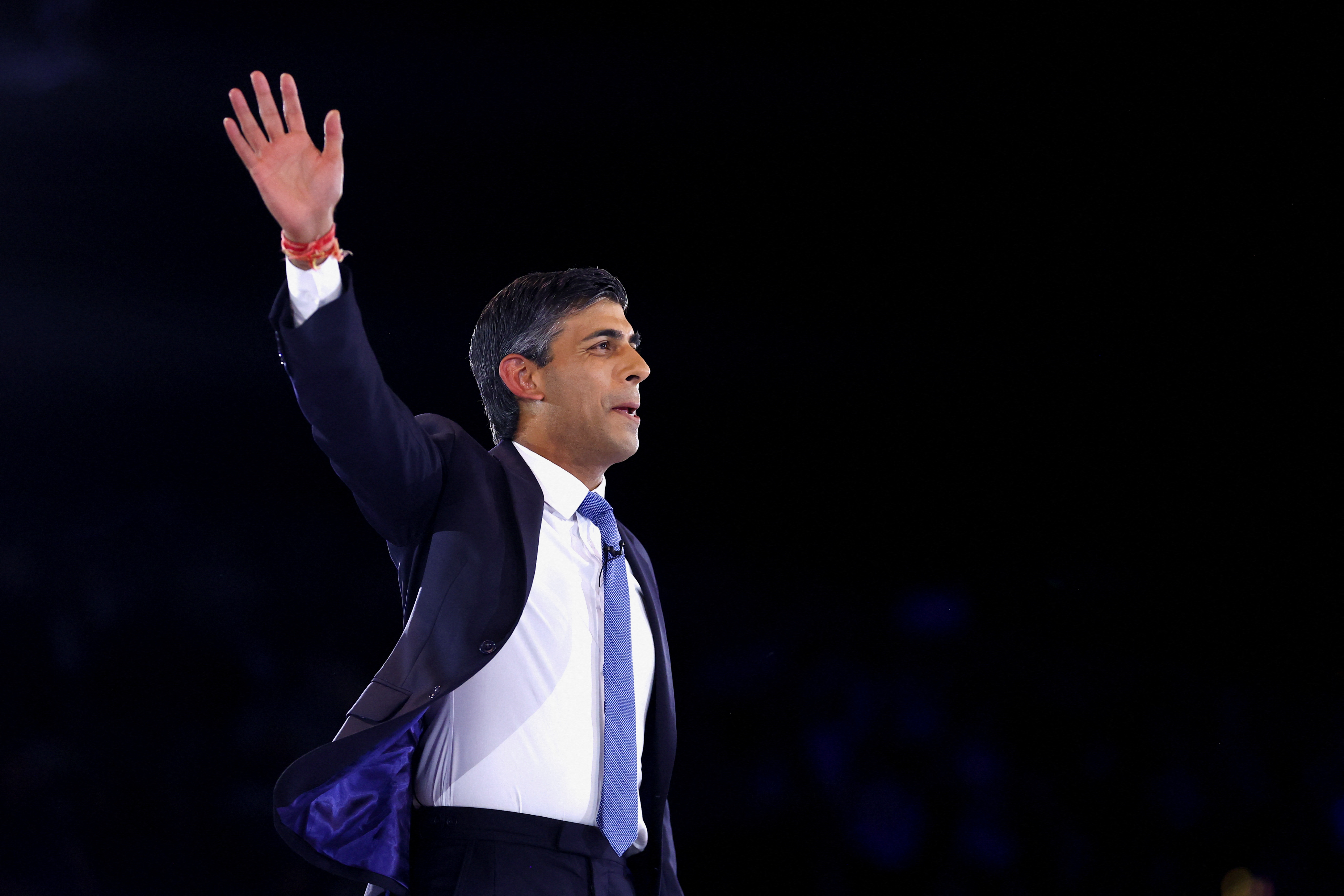 El líder conservador, Rishi Sunak (REUTERS/Hannah McKay)