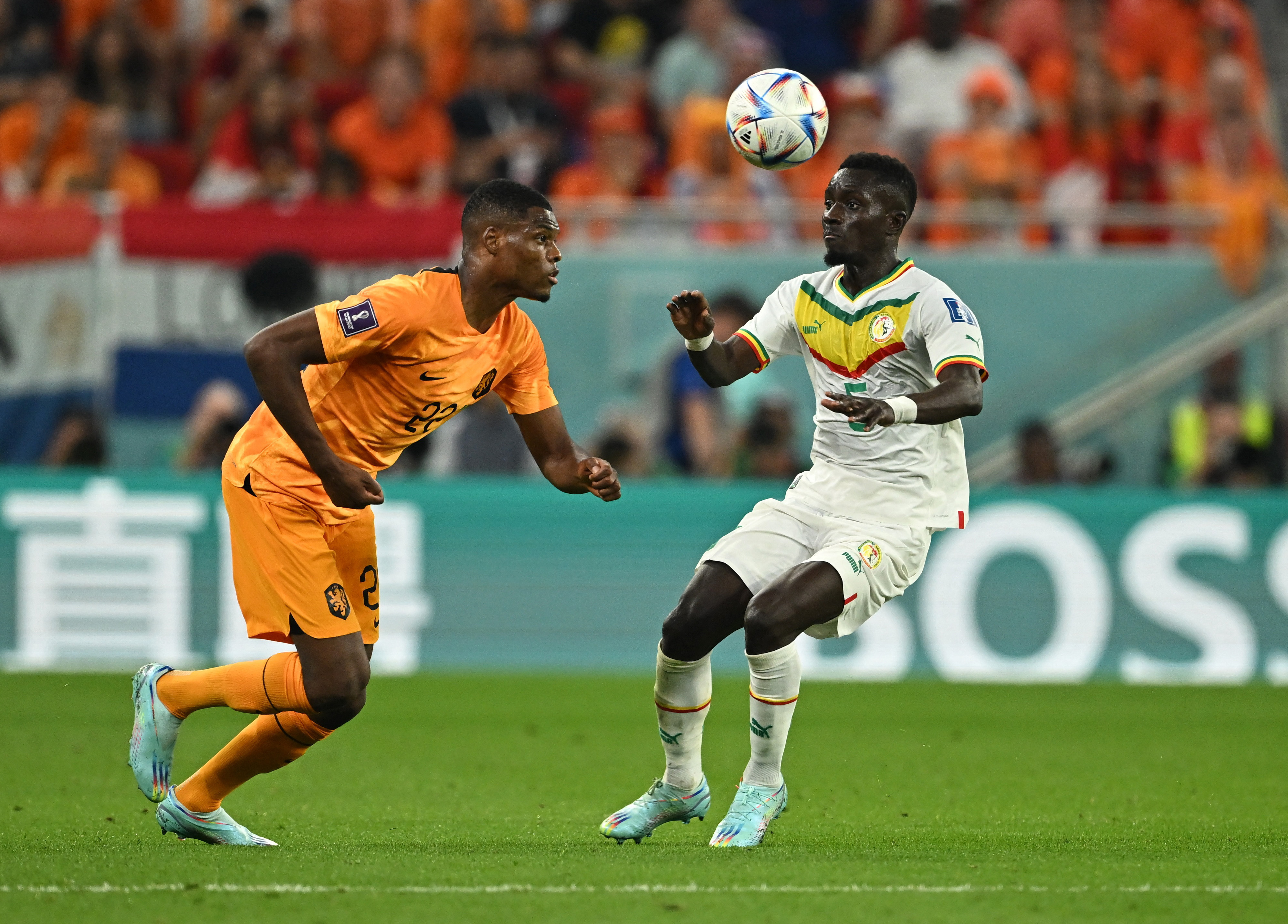 Senegal pudo evitar la derrota con los remates de Idrissa Gueye. Foto: REUTERS/Dylan Martinez