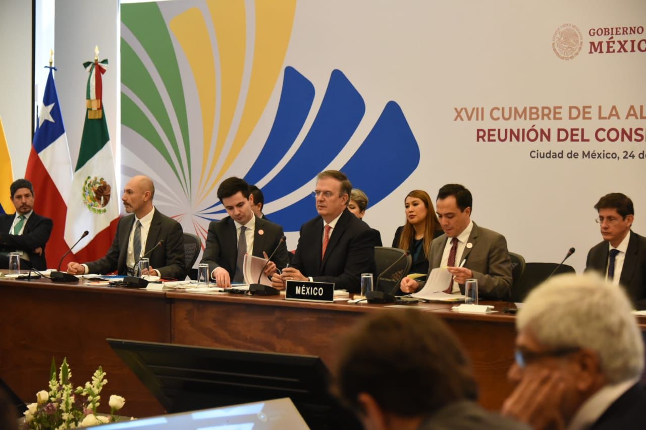 Ebrard inauguró en México el Consejo de Ministros de la Alianza del Pacífico 