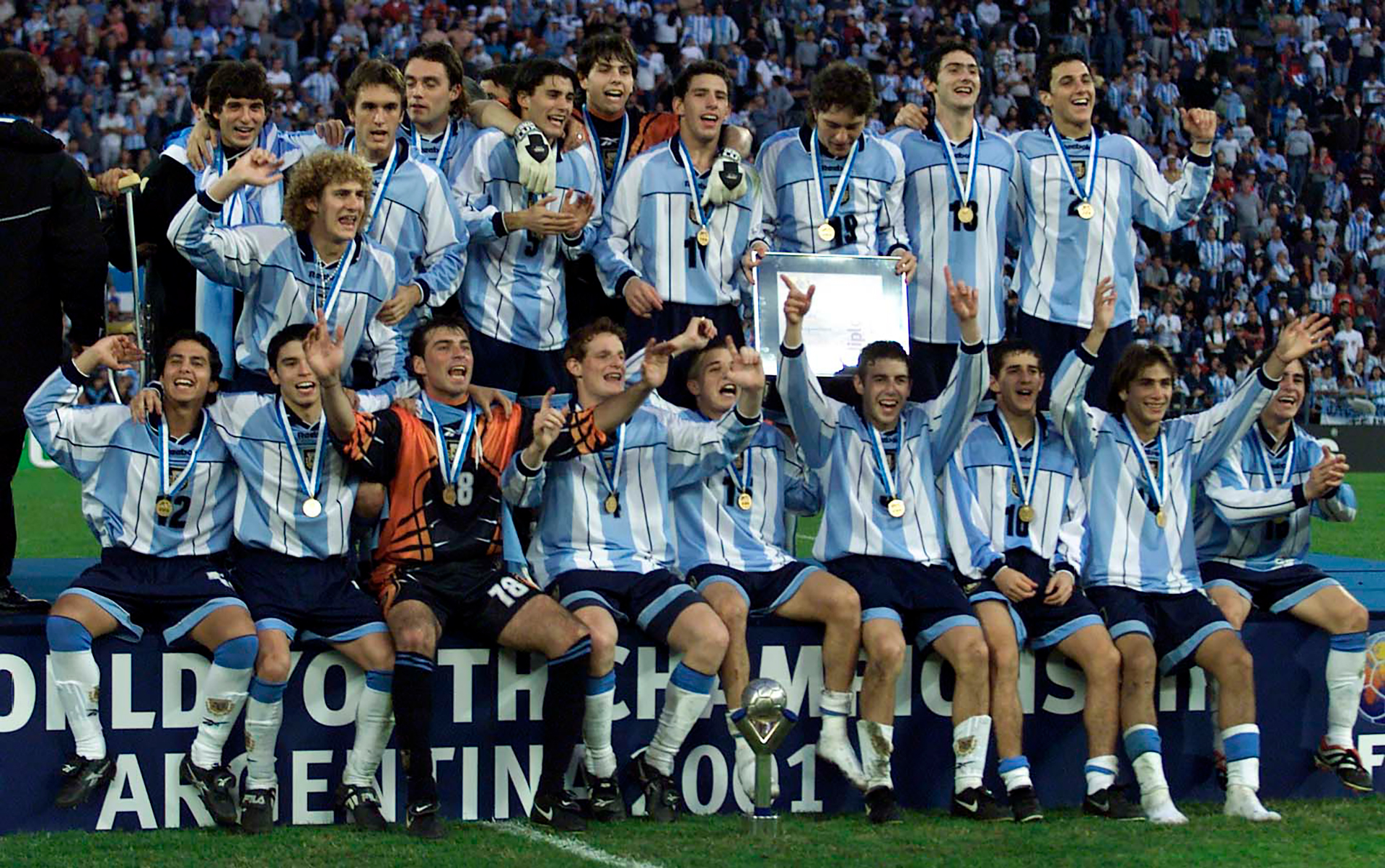 Participaciones de la Selección Argentina en los mundiales Sub 20