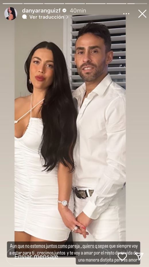 La historia que compartió Daniela Aránguiz, ex pareja de Jorge Valdivia (Instagram)