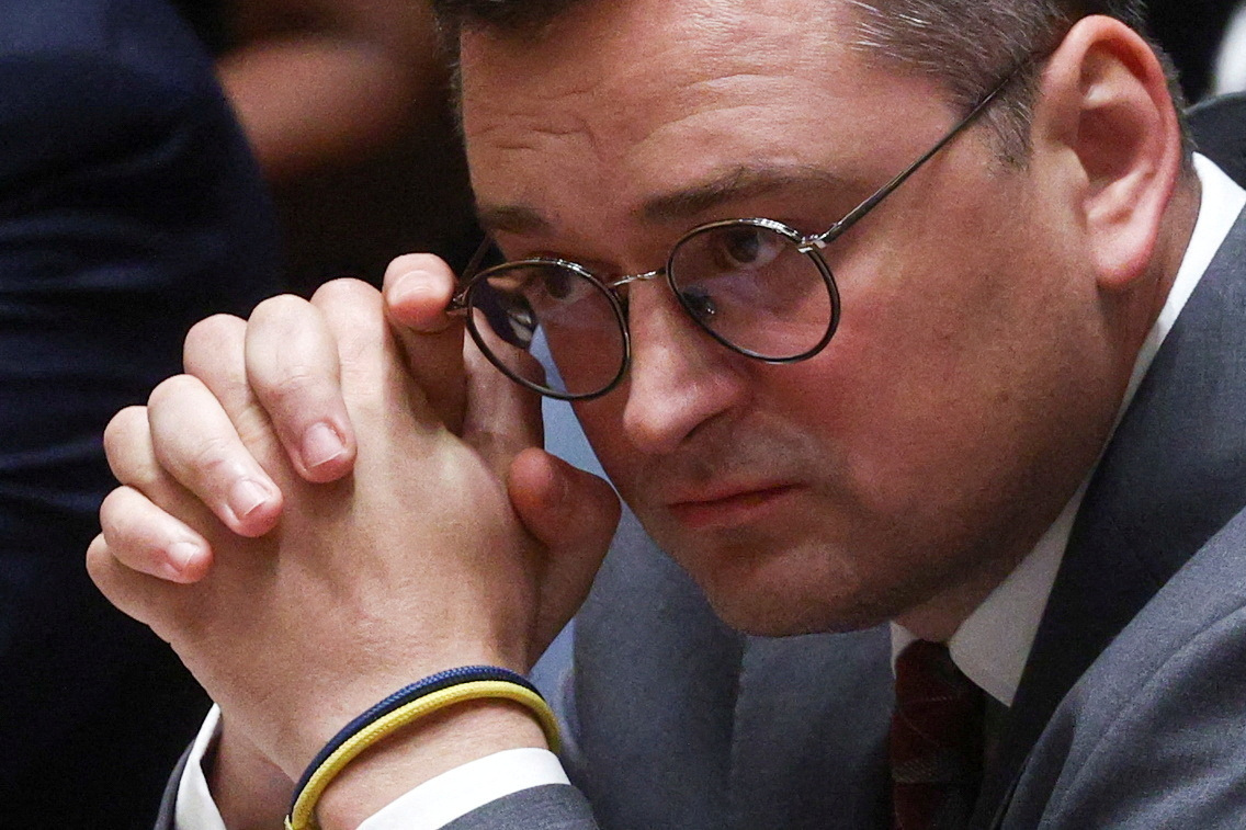 El canciller de Ucrania, Dmytro Kuleba (REUTERS/Amr Alfiky)