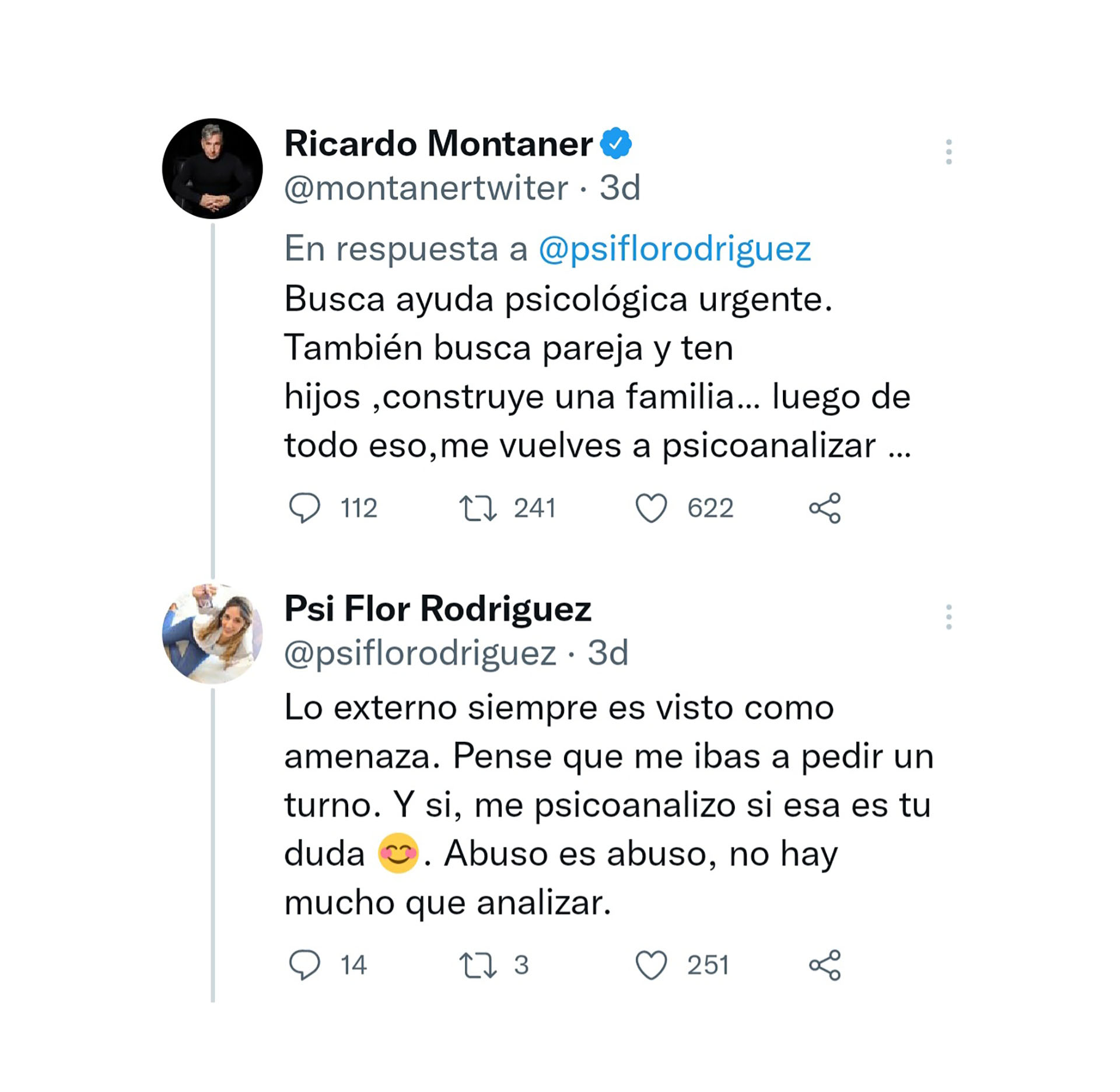 La respuesta de Ricardo Montaner
