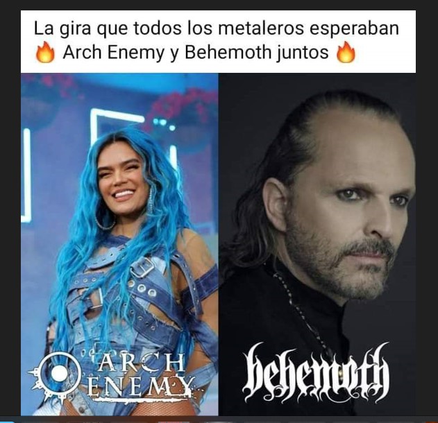 Usuarios en redes sociales reaccionaron al anuncio del cartel oficial para el festival Hell & Heaven Open Air 2022. (Fotos: Captura de pantalla Twitter)