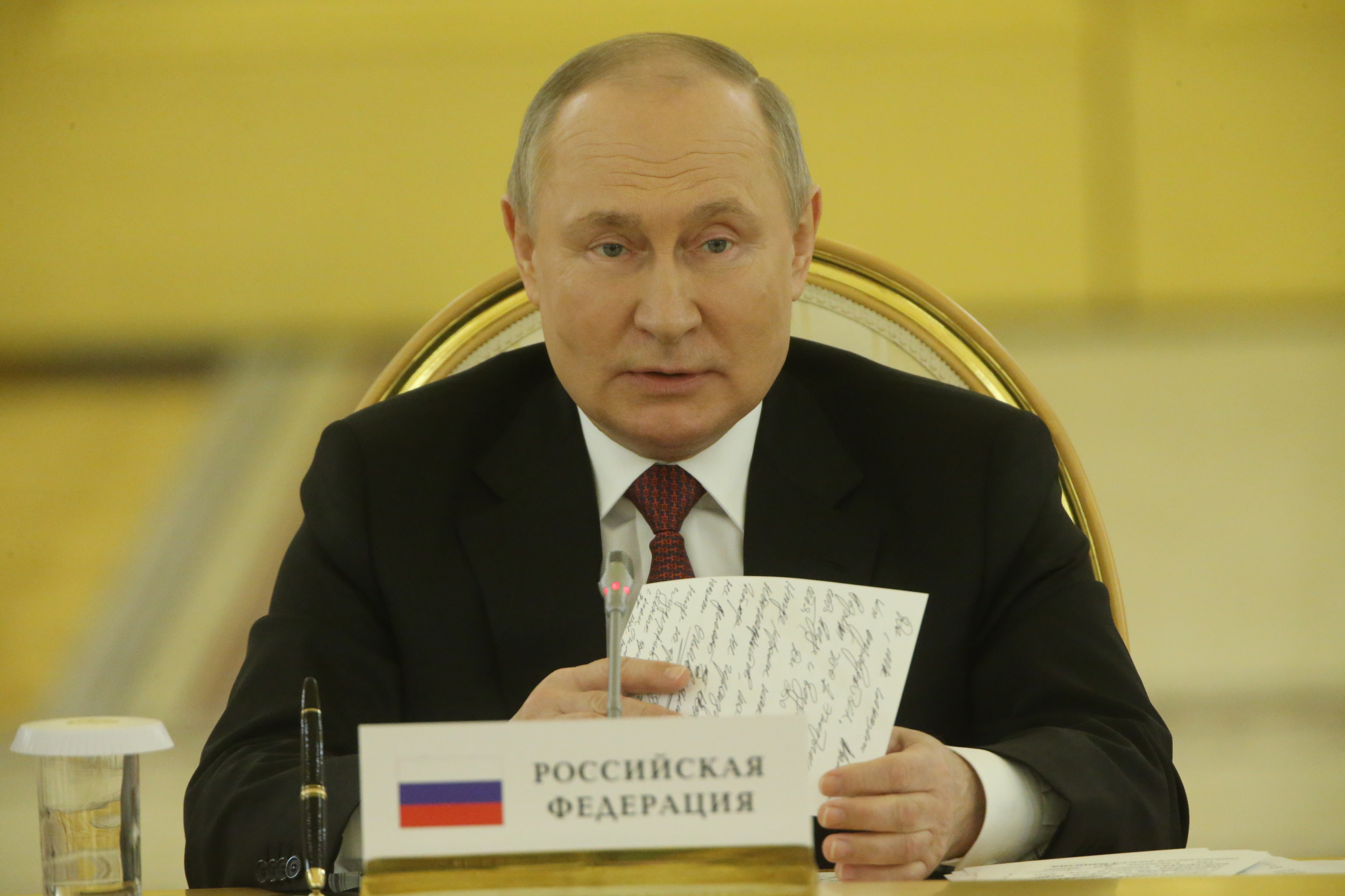Las versiones sobre ele stado de Salud de Putin apuntan que estaría muy enfermo