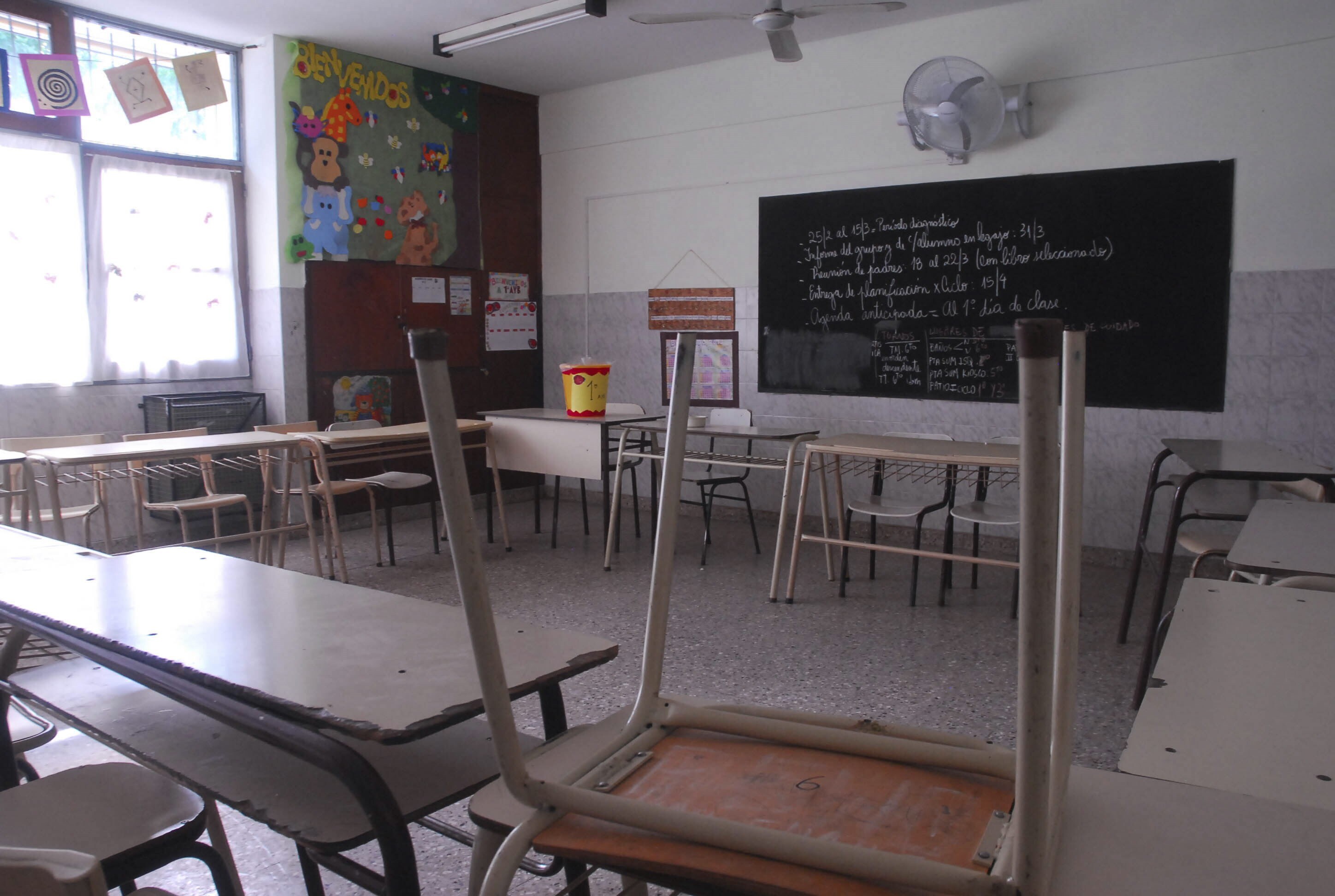 Alejandro Finocchiaro presentó un proyecto de ley para que haya clases incluso en los paros docentes