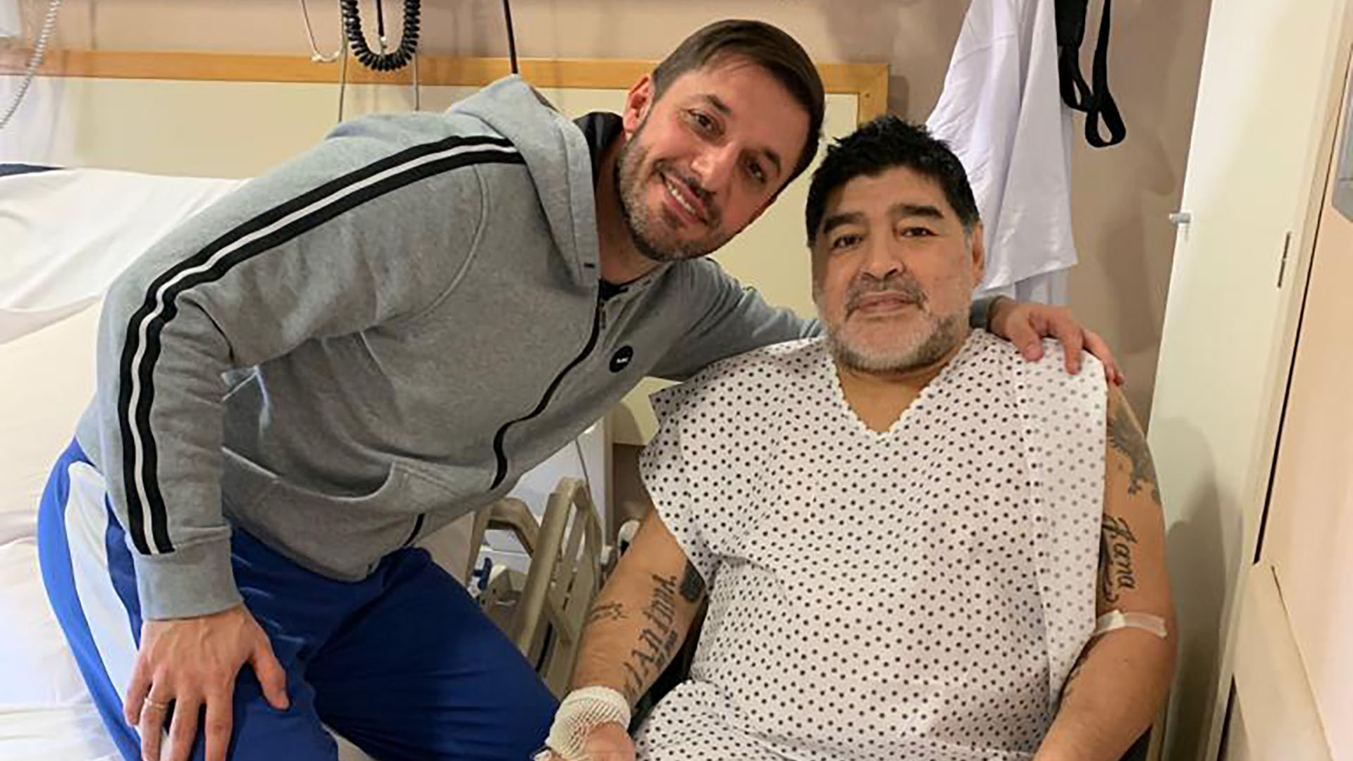 Matías Morla y Diego Maradona (Instagram)