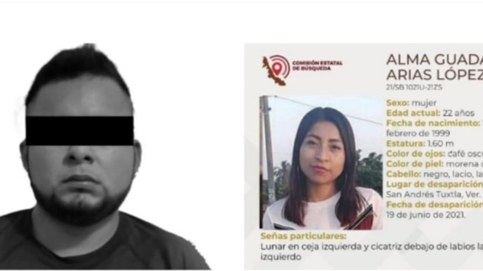 Vieron a Alma Guadalupe abordar un taxi en Veracruz, días después apareció  muerta; él la mató - Infobae